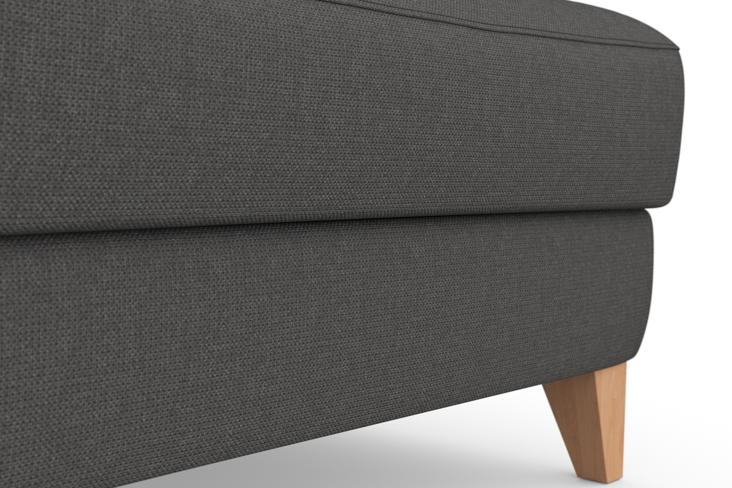 sit&more Ecksofa »Visby L-Form«, Wahlweise mit Bettfunktion und Stauraum, frei im Raum stellbar