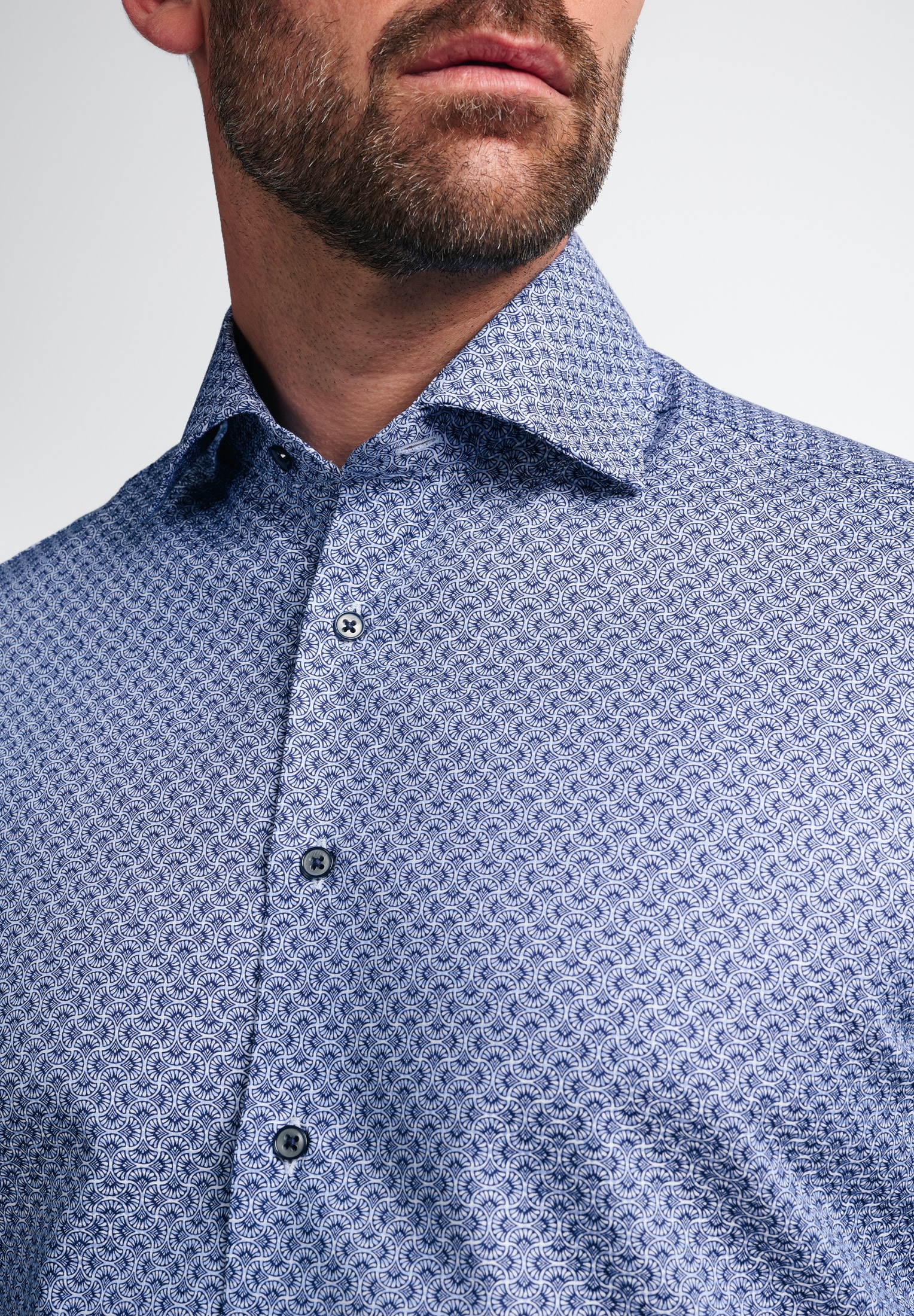 Eterna Chemise à manches longues »MODERN FIT« NON IRON (sans repassage)