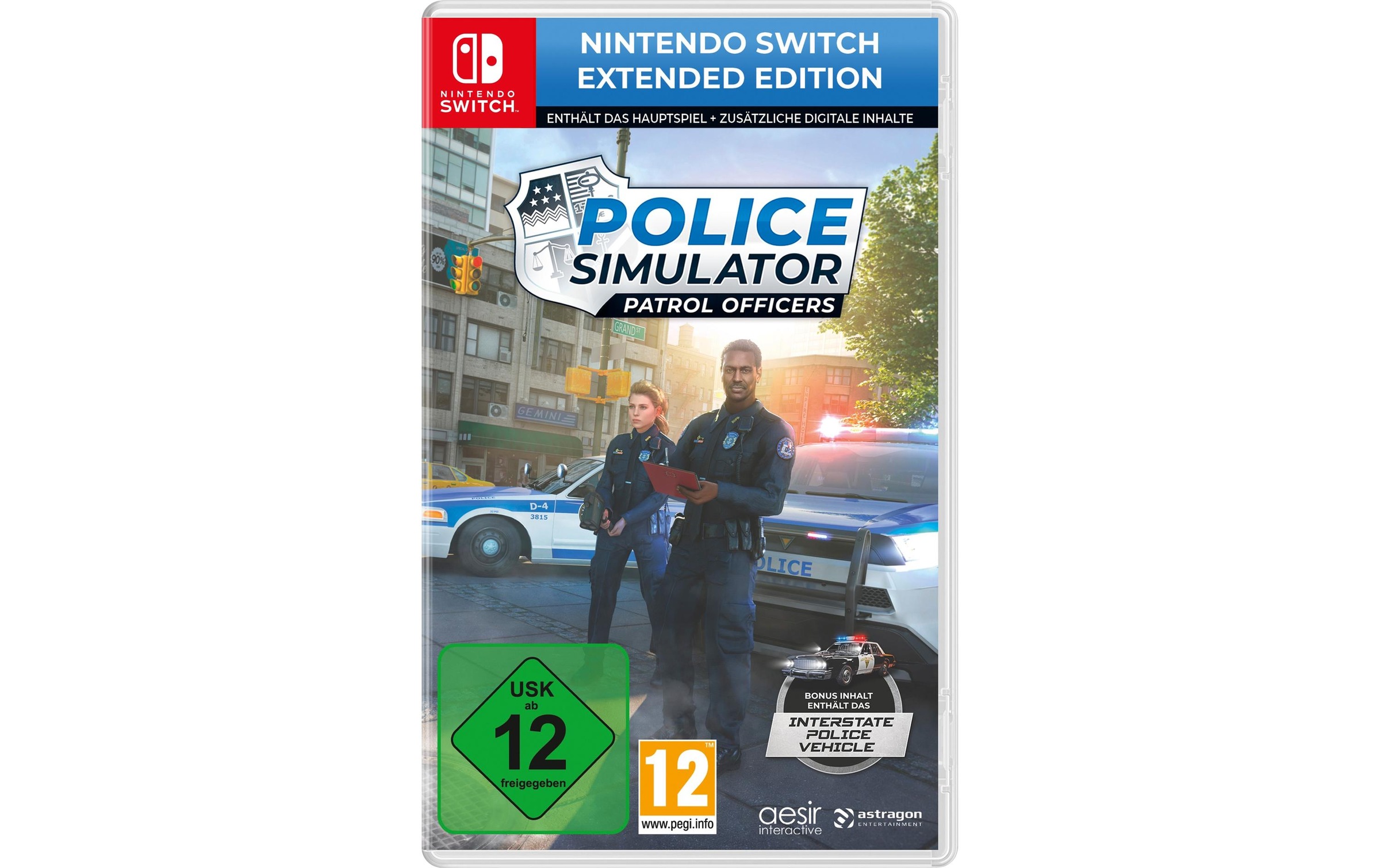 Image of Astragon Spielesoftware "Patrol Officers Extended Edition" Nintendo Switch