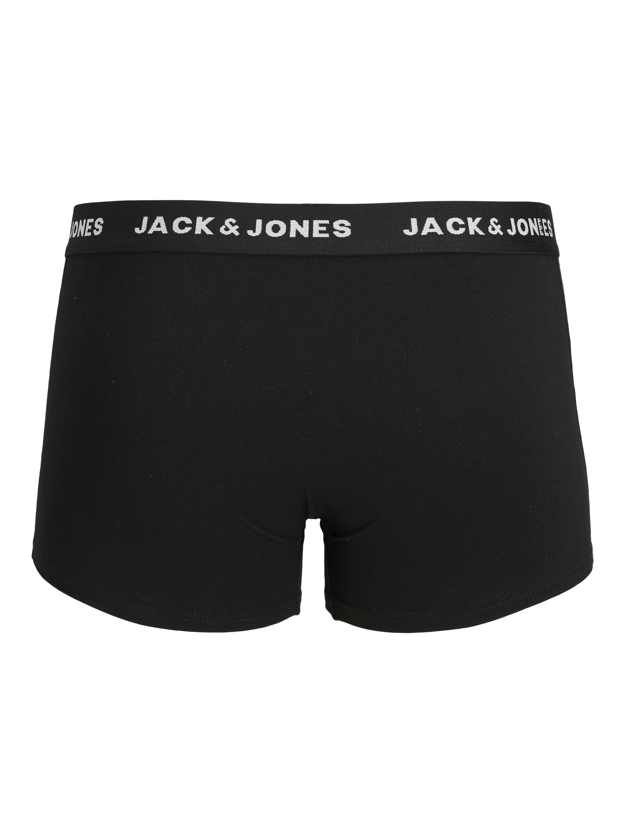 Jack & Jones Junior Tronc »JACJON TRUNKS 2 PACK NOOS JNR« Paquet, 2 cuis mélange de coton, ceinture élastique