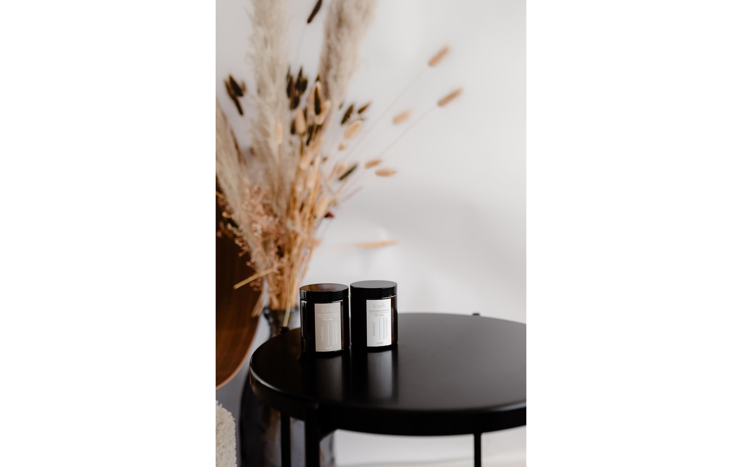 Santabarbara Interior Design Duftkerze »LABEL Black Amber 180 ml«