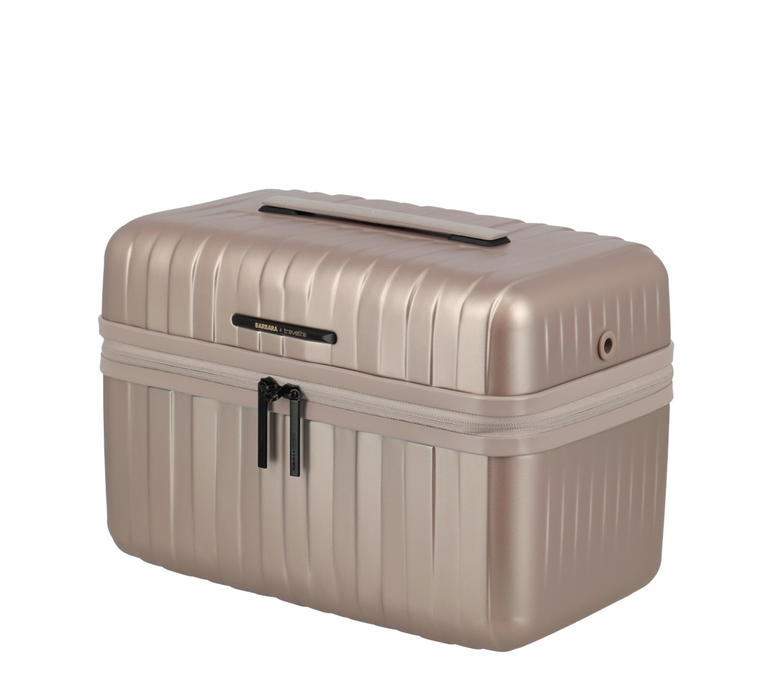 travelite Trousse de beauté »BARBARA NOVELTY Kosmetikkoffer« avec fente pour trolley et système de rangement flexible