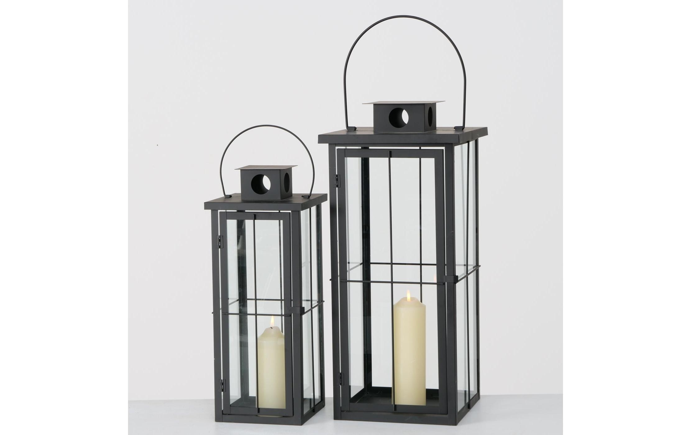 BOLTZE Kerzenlaterne »Arizona 2-teilig«