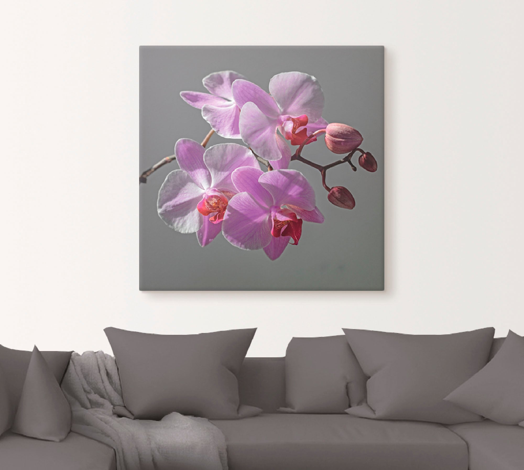 Artland Wandbild »Orchideentraum«, Blumen, (1 St.), als Leinwandbild, Wandaufkleber in verschied. Grössen