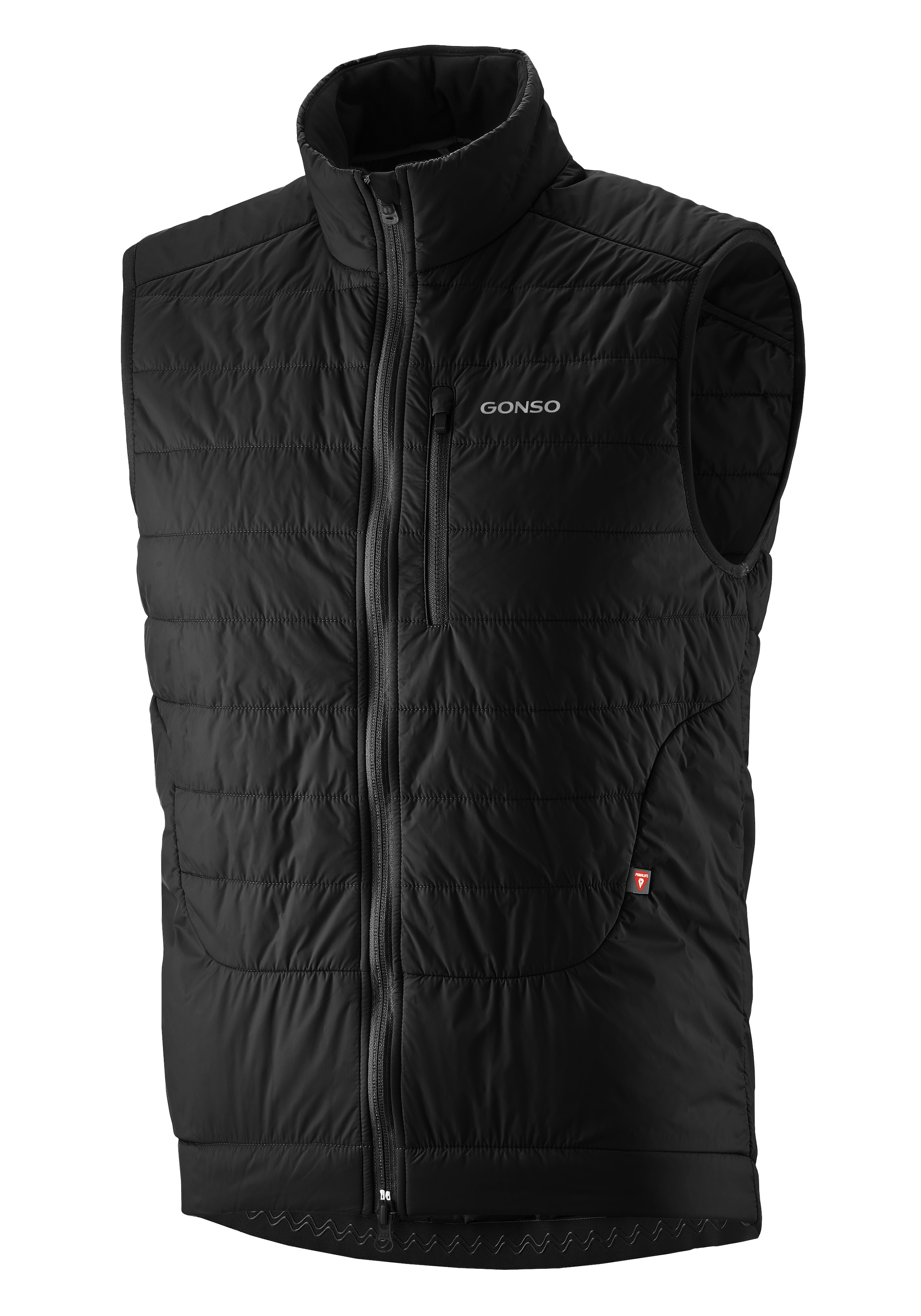Gonso Gilet fonctionnel »Trail Vest Primaloft M« Veste matelassée respirante pour homme, haute isolation thermique, coupe semi-ajustée