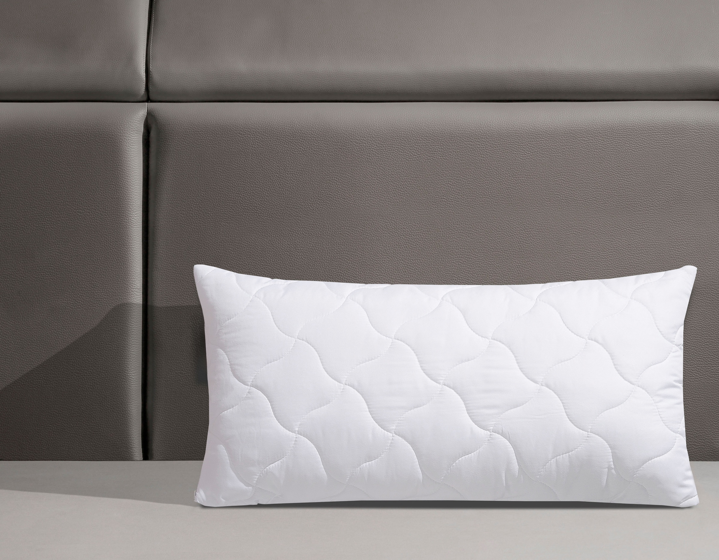 GOODproduct Microfaserkissen »Fantasy Kopfkissen 40x80 oder 80x80 cm, Made in Germany« Füllung: 100% ökologisches, klimaregulierendes Polyester 1 Stk. tlg. Bezug Polyester oder recyceltem Polyester oder Baumwolle (ECO)