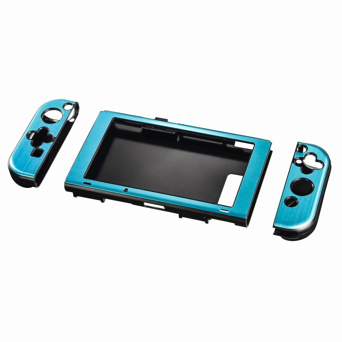Acheter 3-teilig, Nintendo für confortablement Zubehör Nintendo Switch, »Hardcover Hama Metallic-Blau«