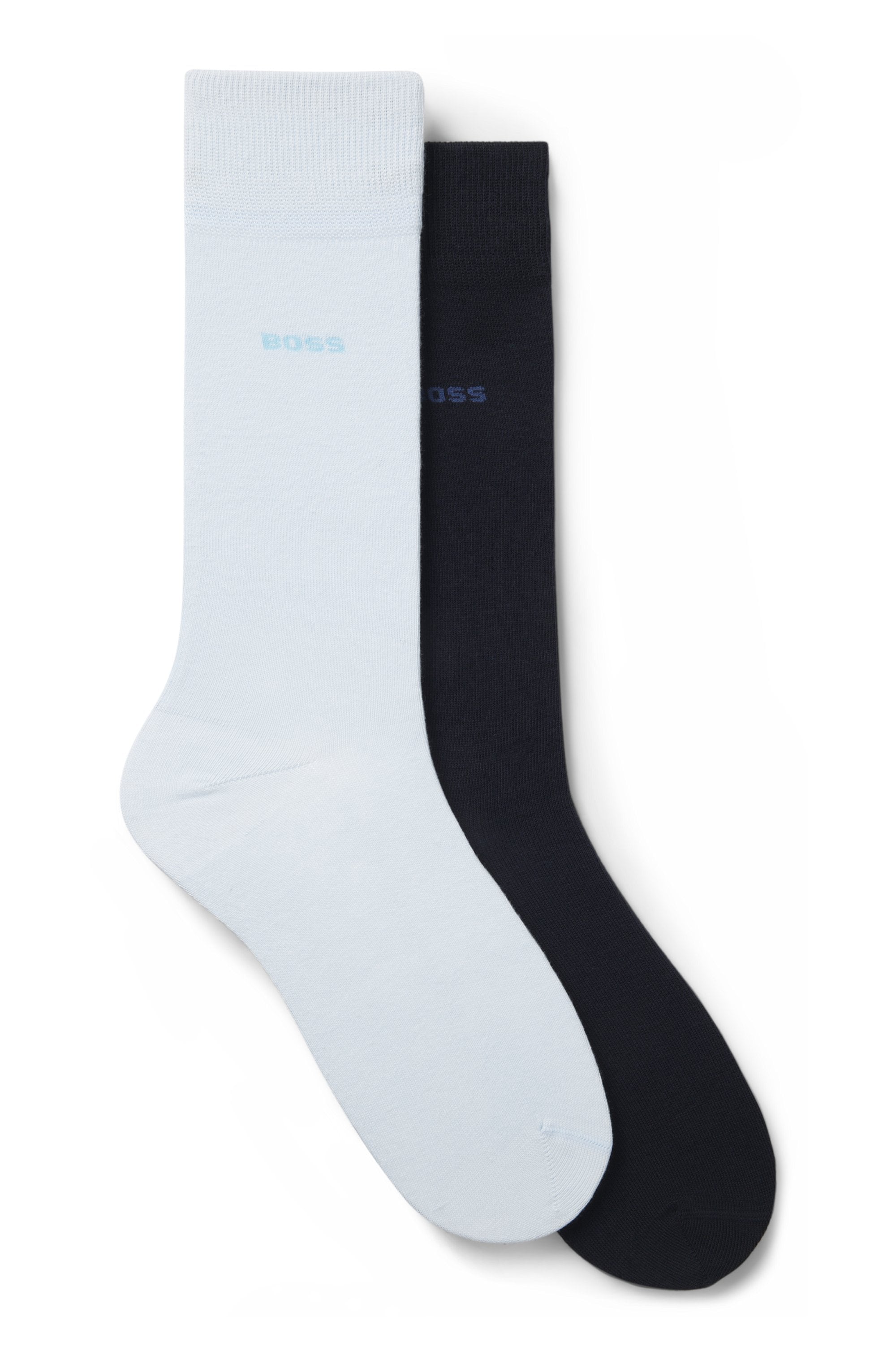 Image of BOSS Businesssocken "2P RS Uni CC" Packung, 2er, 2 Paar tlg. mit Markenlogo