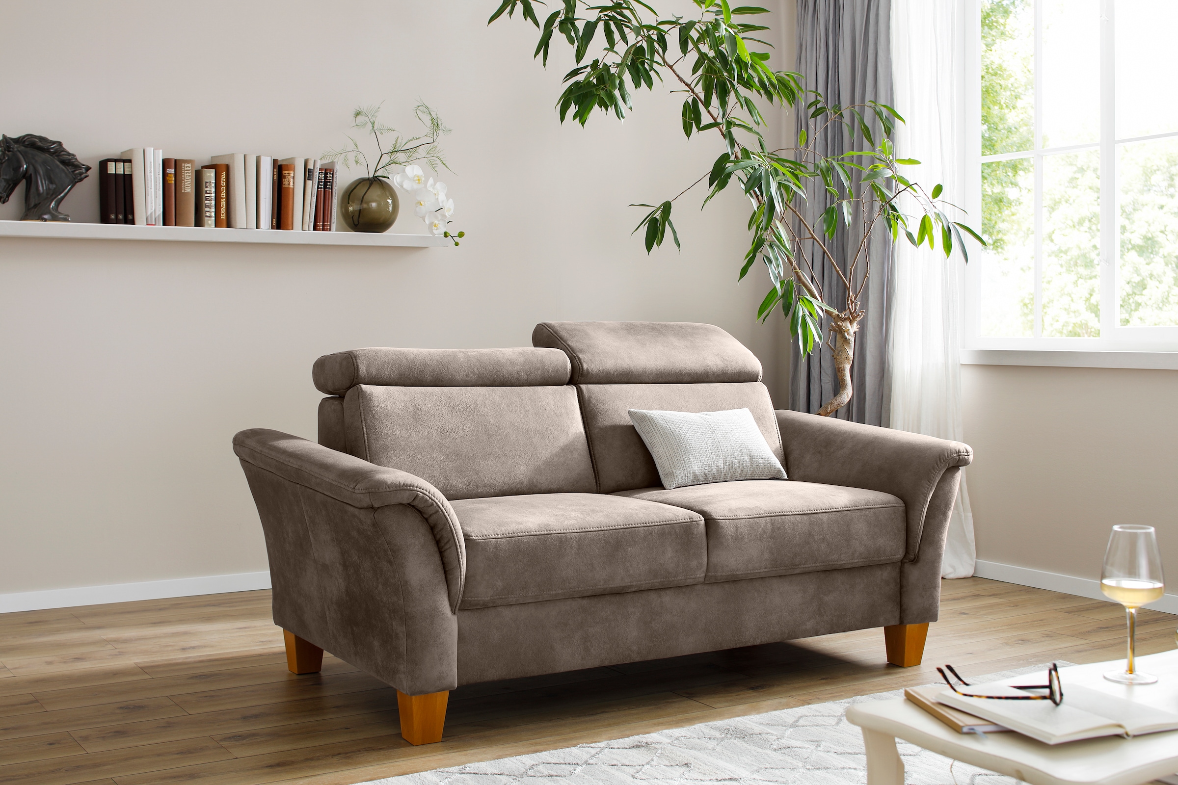 Image of Home affaire 2,5-Sitzer "Conville" inkl. Kopfteilverstellung