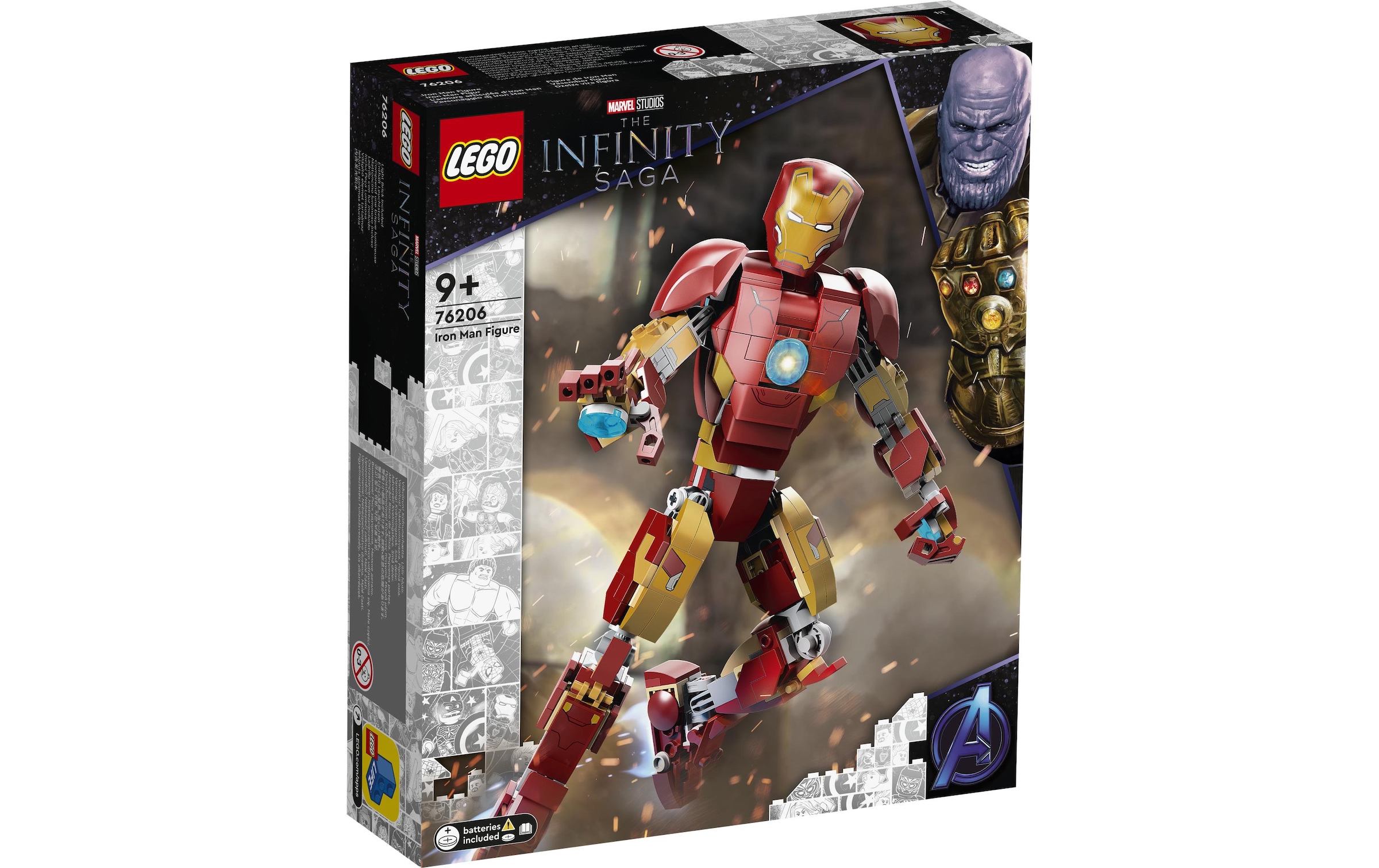 Image of LEGO® Spielbausteine »Marvel Iron Man Figur 76206«, (381 St.) bei Ackermann Versand Schweiz