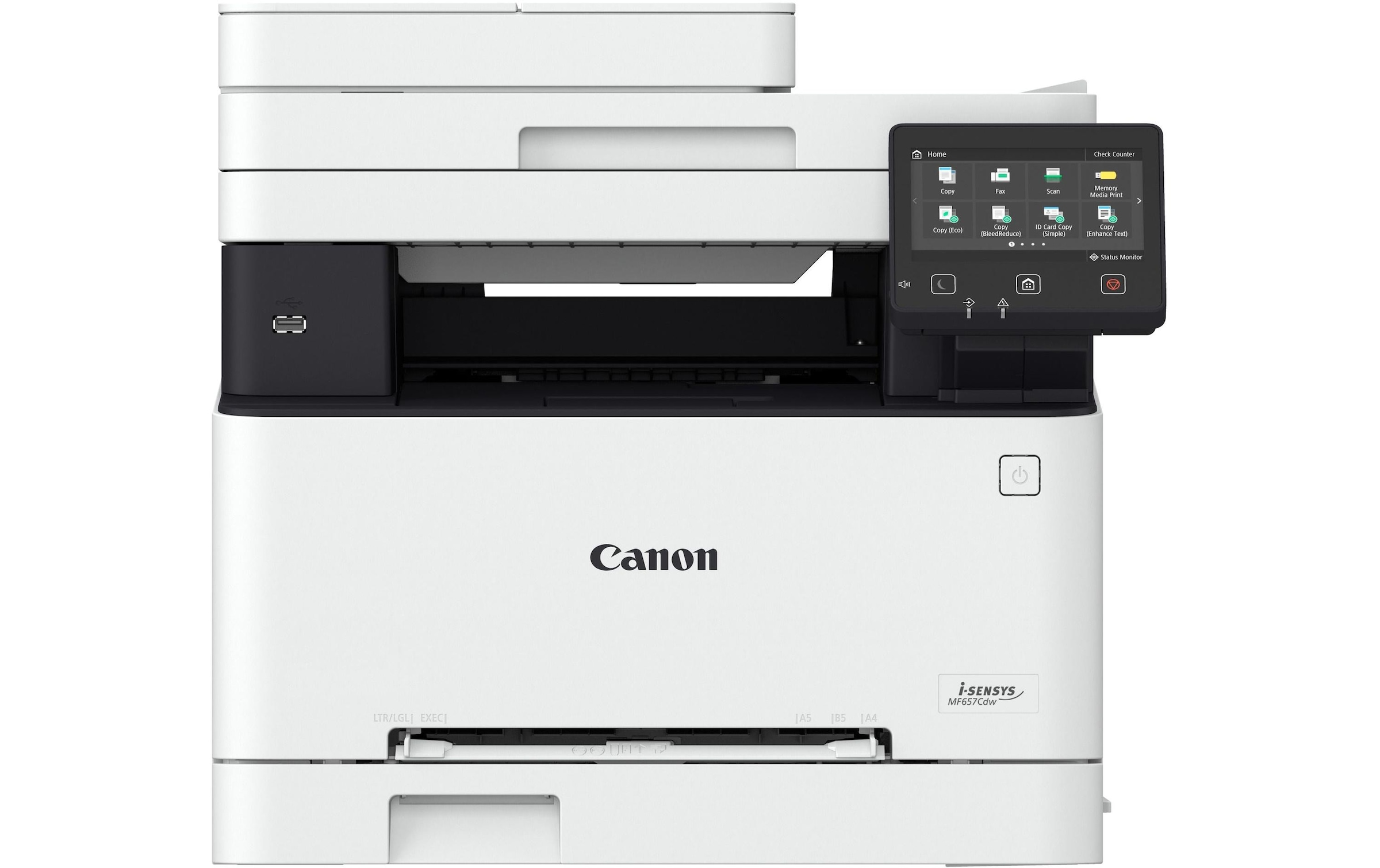 Multifunktionsdrucker »Canon i-SENSYS MF657Cdw, A4,USB/LAN/WLAN«