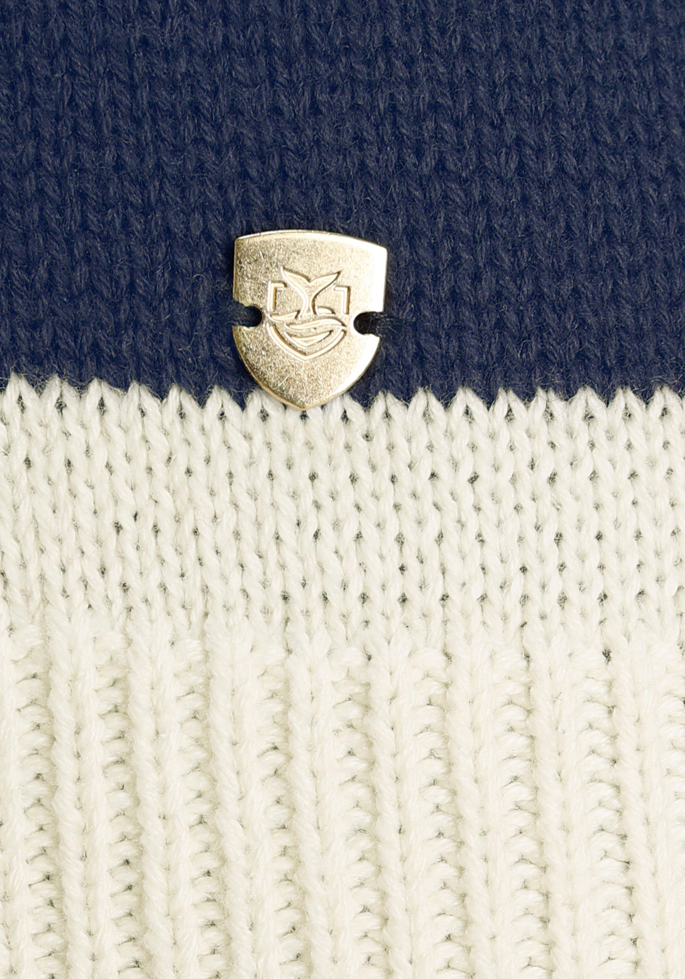 auf MARKE! NEUE - Pullover Mütze Rundhalspullover, (Set, 2 passender mit tlg., DELMAO Mütze), versandkostenfrei +