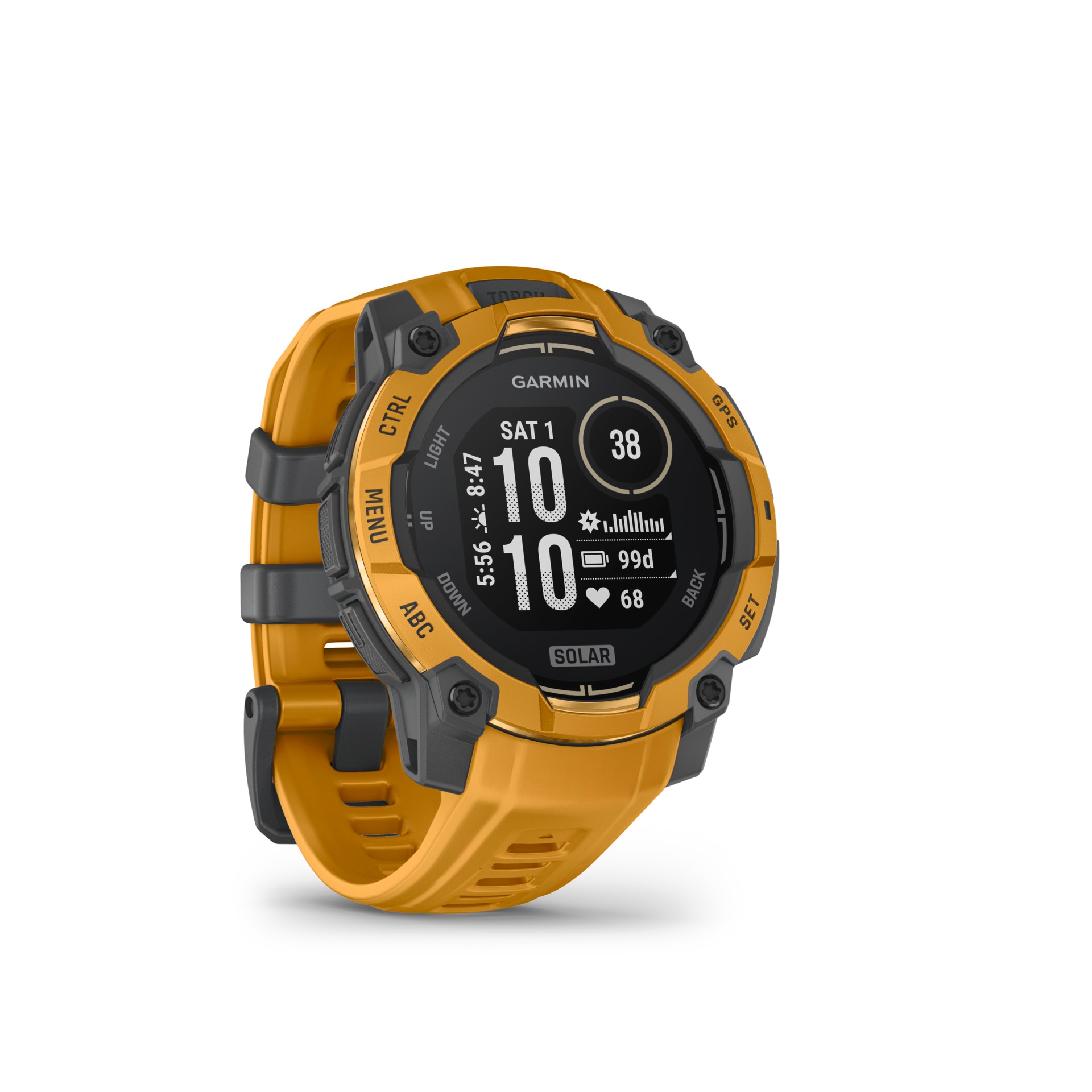 Garmin Smartwatch »Instinct 3 Solar - 45 mm«(/ 1,2 ″)