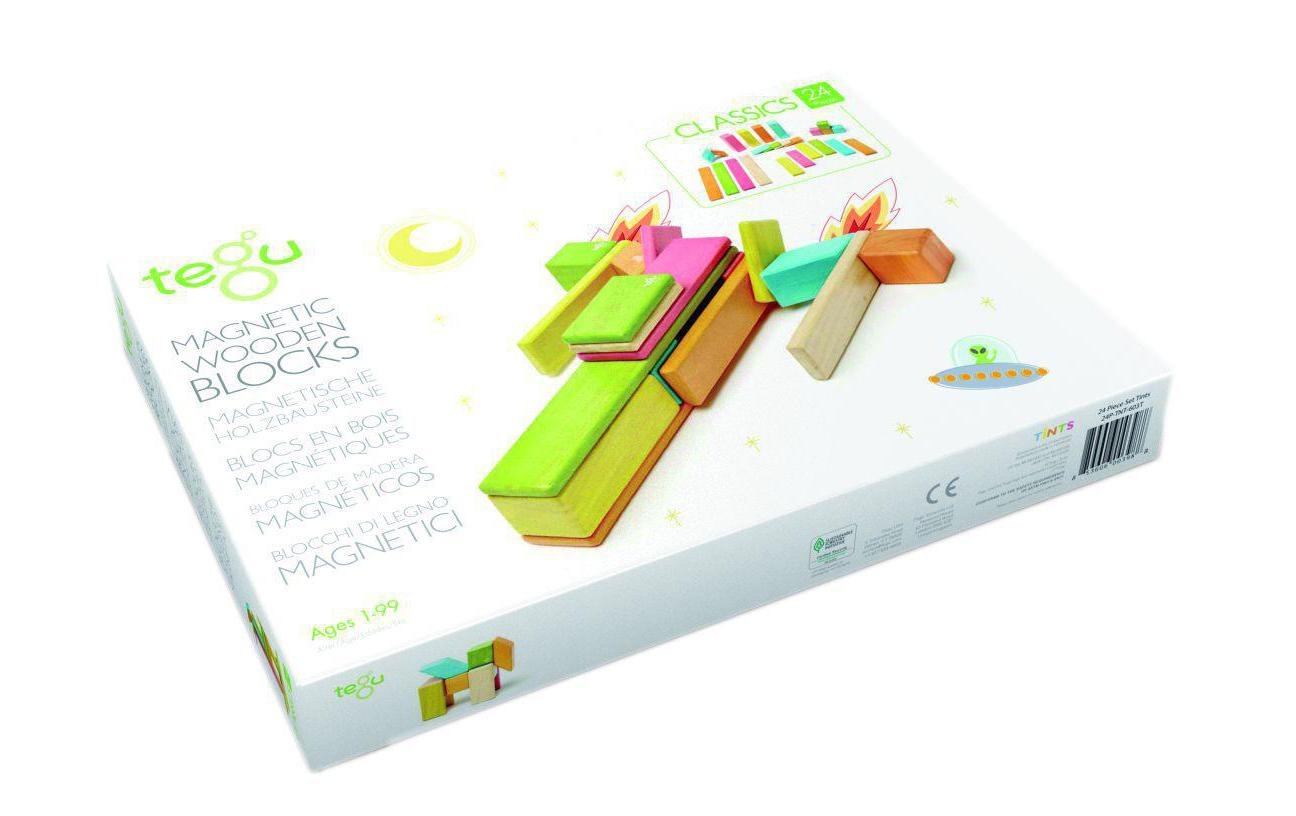 Image of TEGU Spiel »Farbig - Classic 24 Teile« bei Ackermann Versand Schweiz