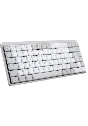 Wireless-Tastatur »MX Mechanical Mini for Mac pale grey«