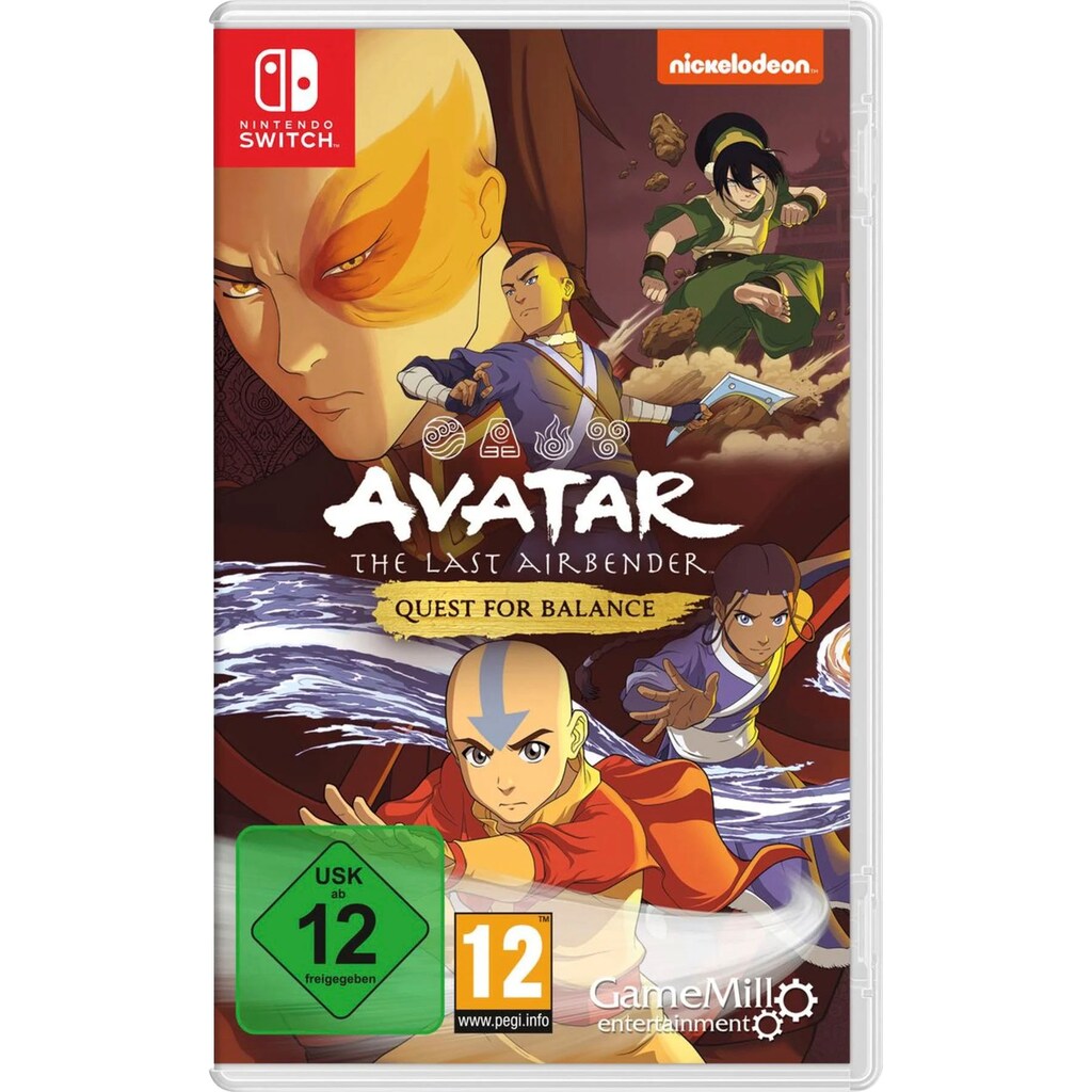 NBG Spielesoftware »Avatar: The Last Airbender - Quest for Balance«, Nintendo Switch
