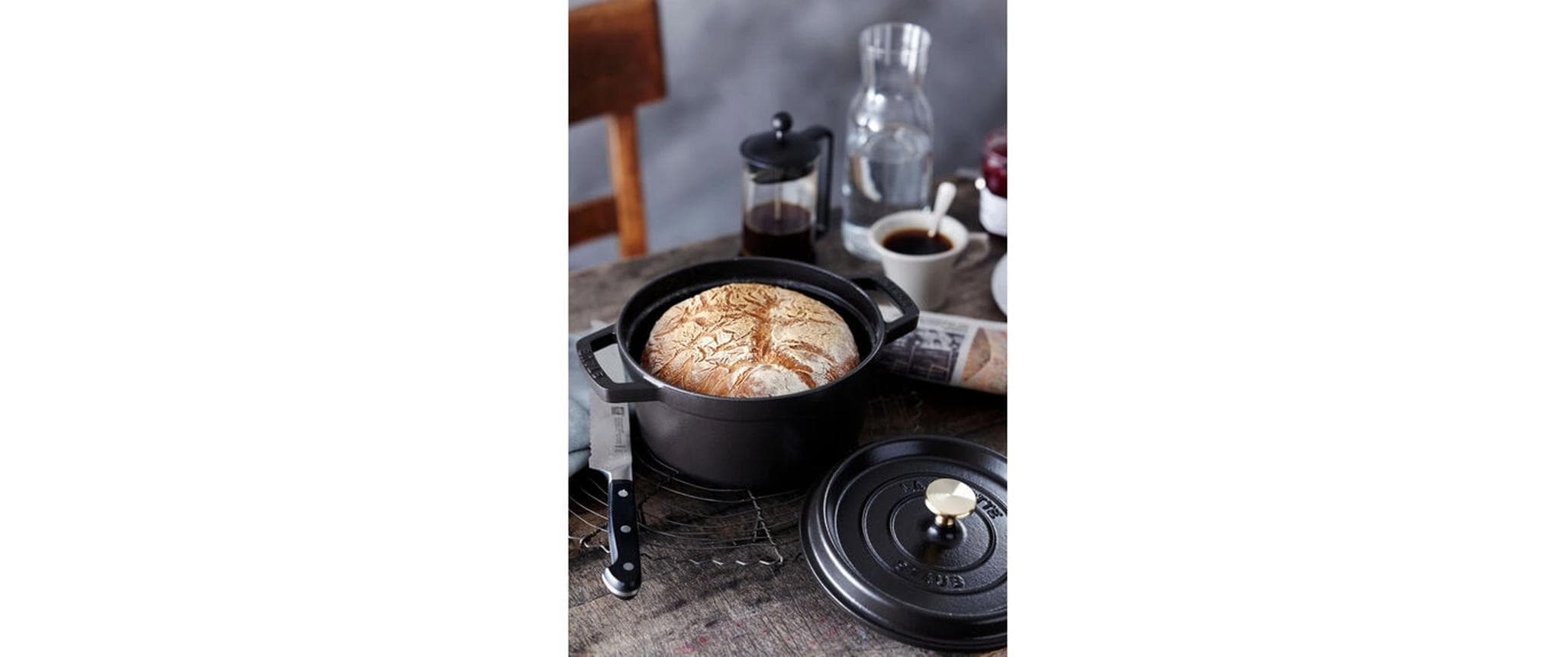 STAUB Bräter »Cocotte« Gusseisen robust, langlebig, perfekte Hitzeverteilung, Aromaregen-Deckel