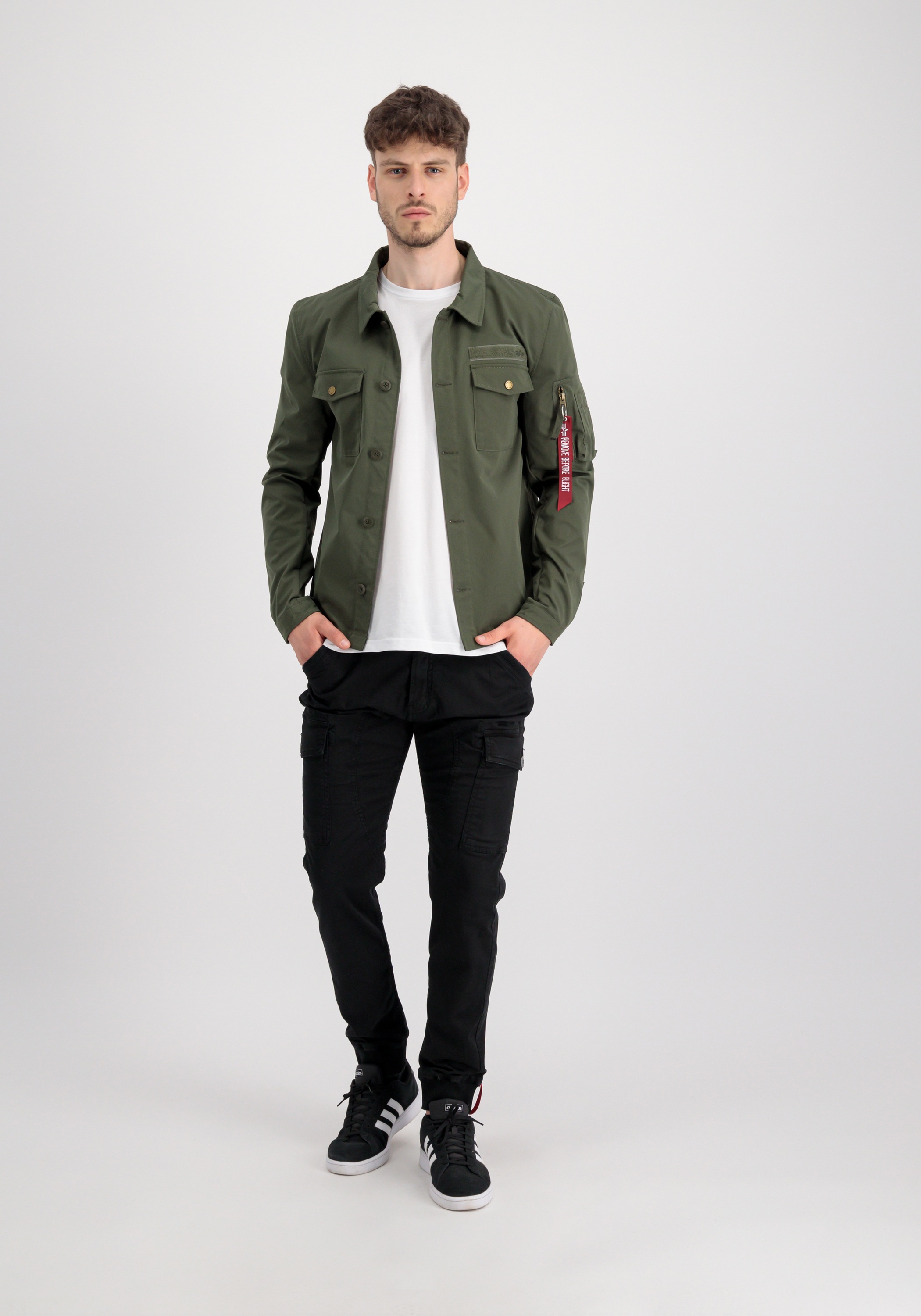 Alpha Industries Hemdjacke »ALPHA INDUSTRIES Men - Overshirts Alpha Overshirt«