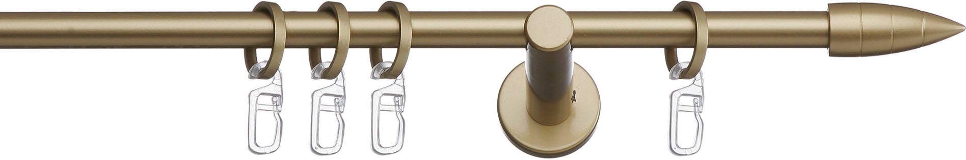 Image of indeko Gardinenstange »Menorca«, 1 läufig-läufig, Fixmass bei Ackermann Versand Schweiz