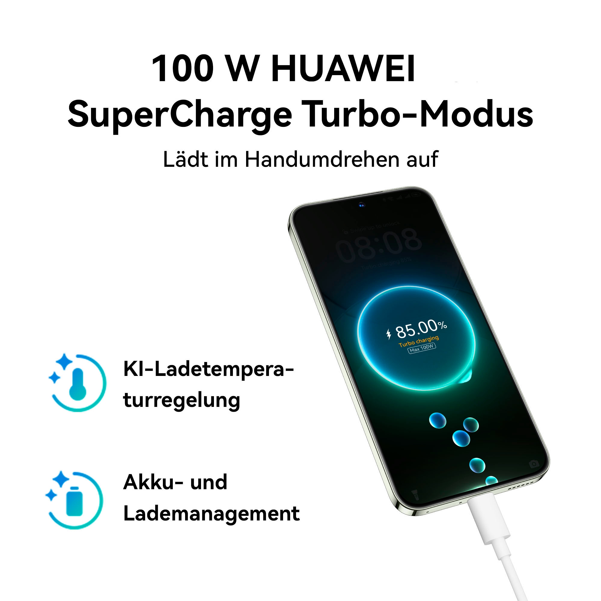 Huawei Smartphone »Nova 13 12 GB + 256 GB« Weiss