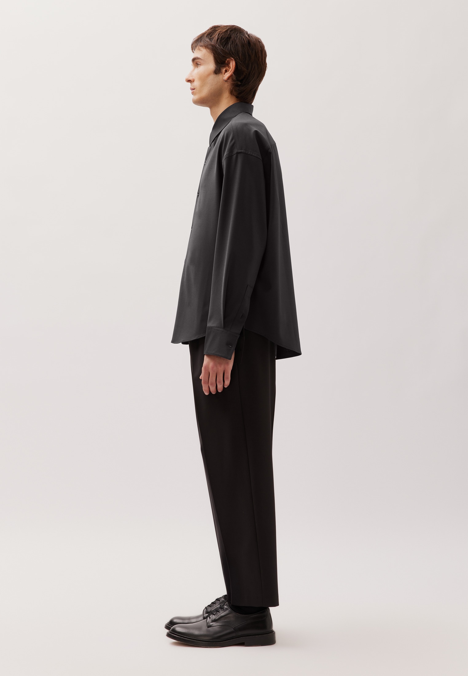 studio seidensticker Chemise d'affaires col Kent oversize 1/1 uni