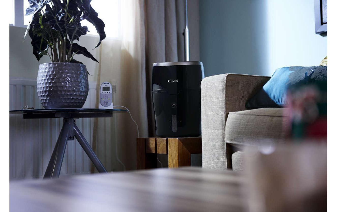 Philips Luftbefeuchter »Verdunster-Luftbefeuchter HU4814/10«, 2 l Wassertank