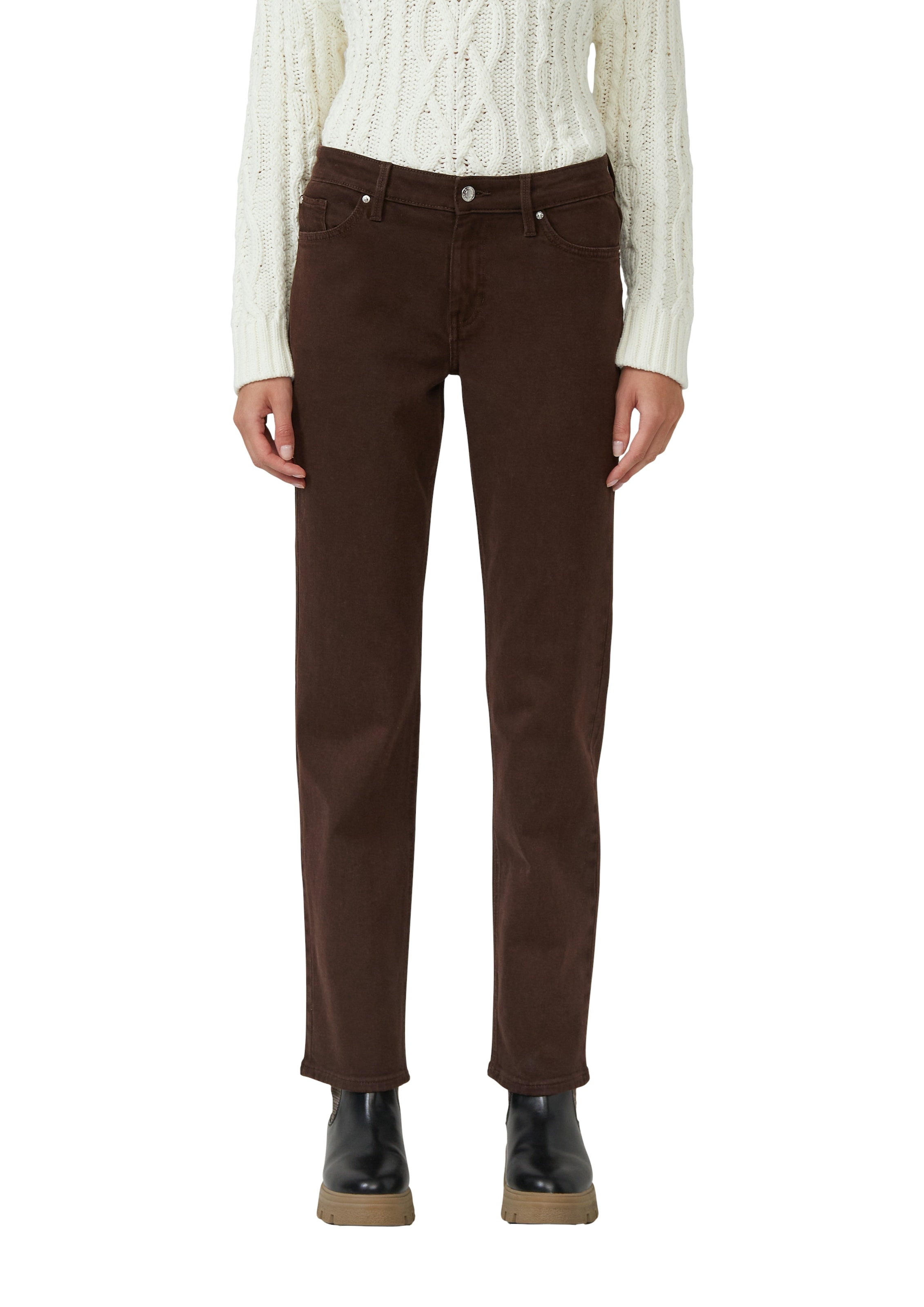 Image of s.Oliver Bootcut-Jeans "Karolin" im Five-Pocket Style