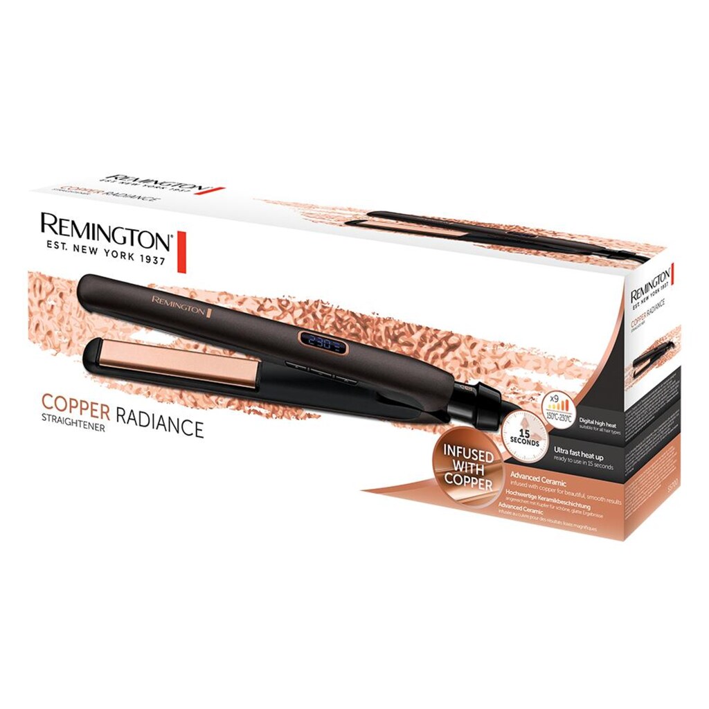 Remington Glätteisen »Copper Radiance S5700«
