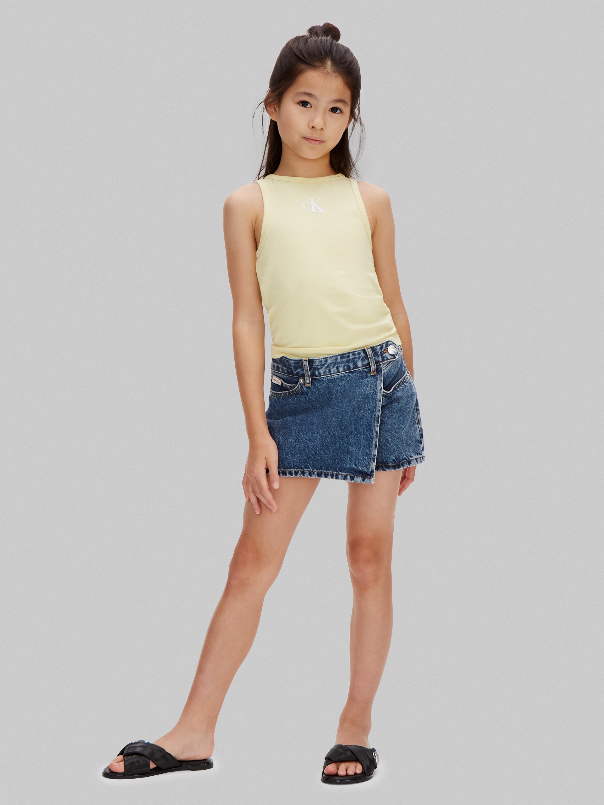 Calvin Klein Jeans Short »DENIM WRAP SKORT«  Regular fit pour enfants avec poches pratiques