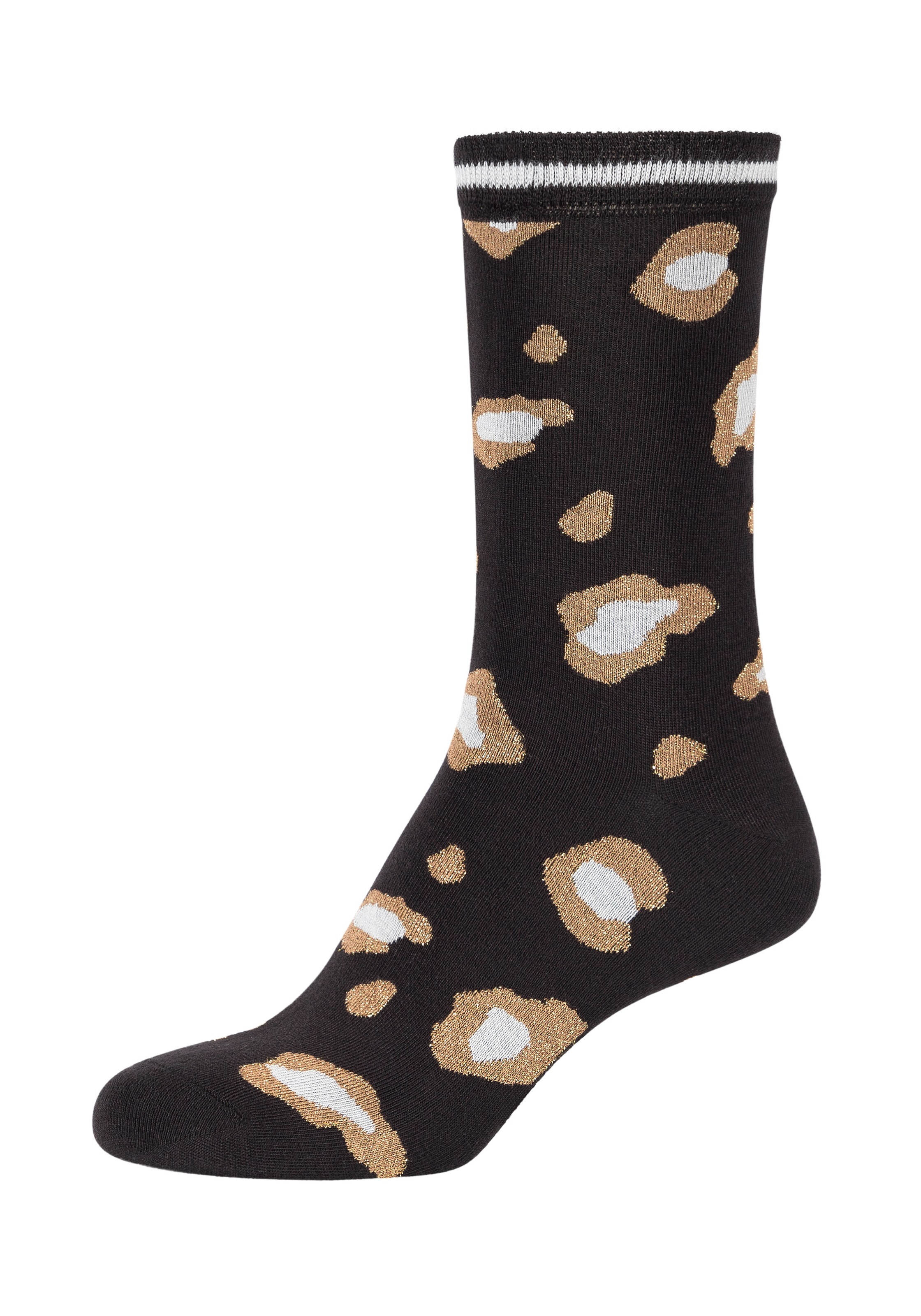 Camano Socken »silky touch«, (4 Paar), mit elastischem Bund