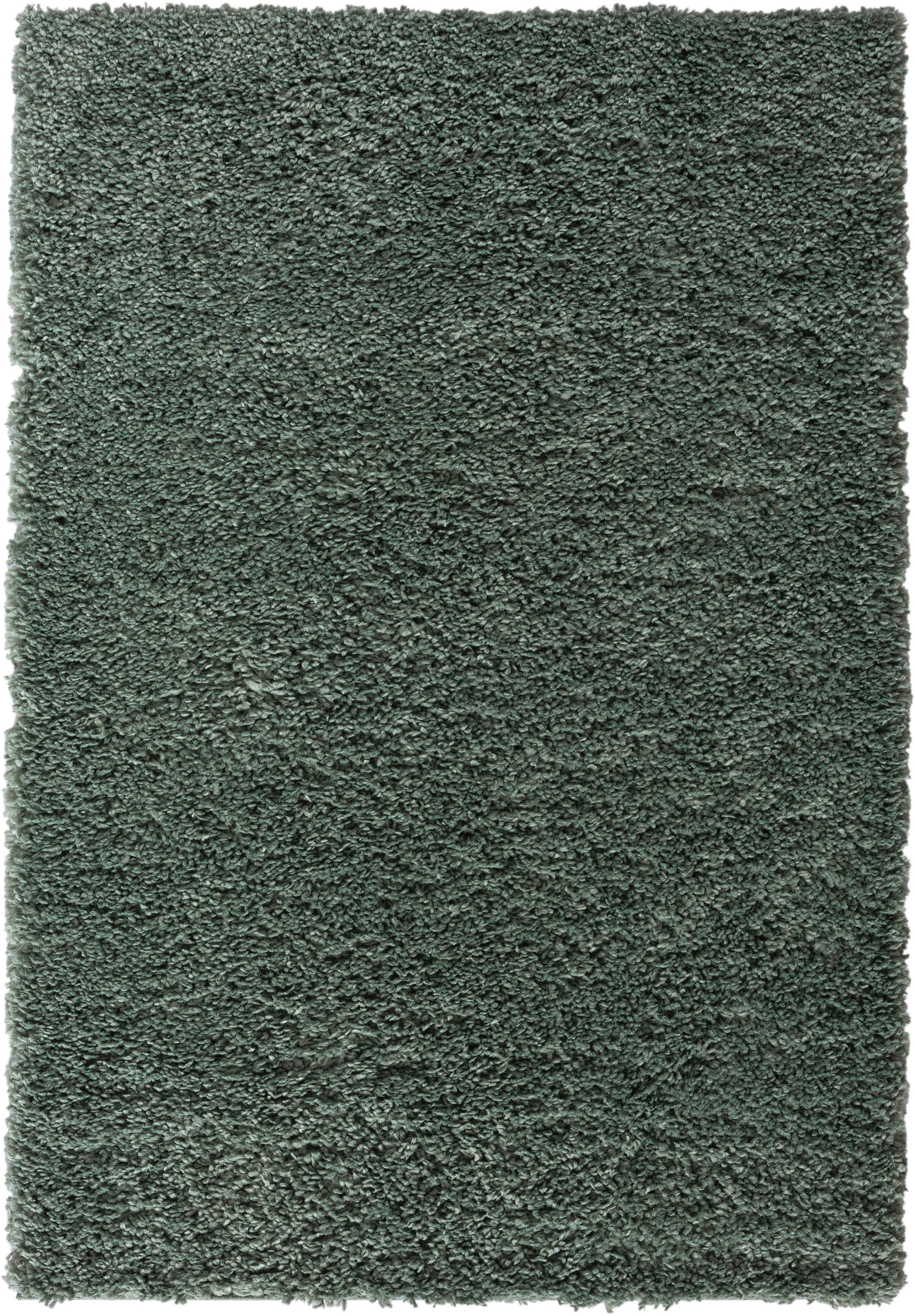 Myflair Möbel & Accessoires Hochflor-Teppich »My Shaggy«, rechteckig, 37 mm Höhe, Shaggy, Uni-Farben, leicht glänzend, Microfaser, extra flauschig