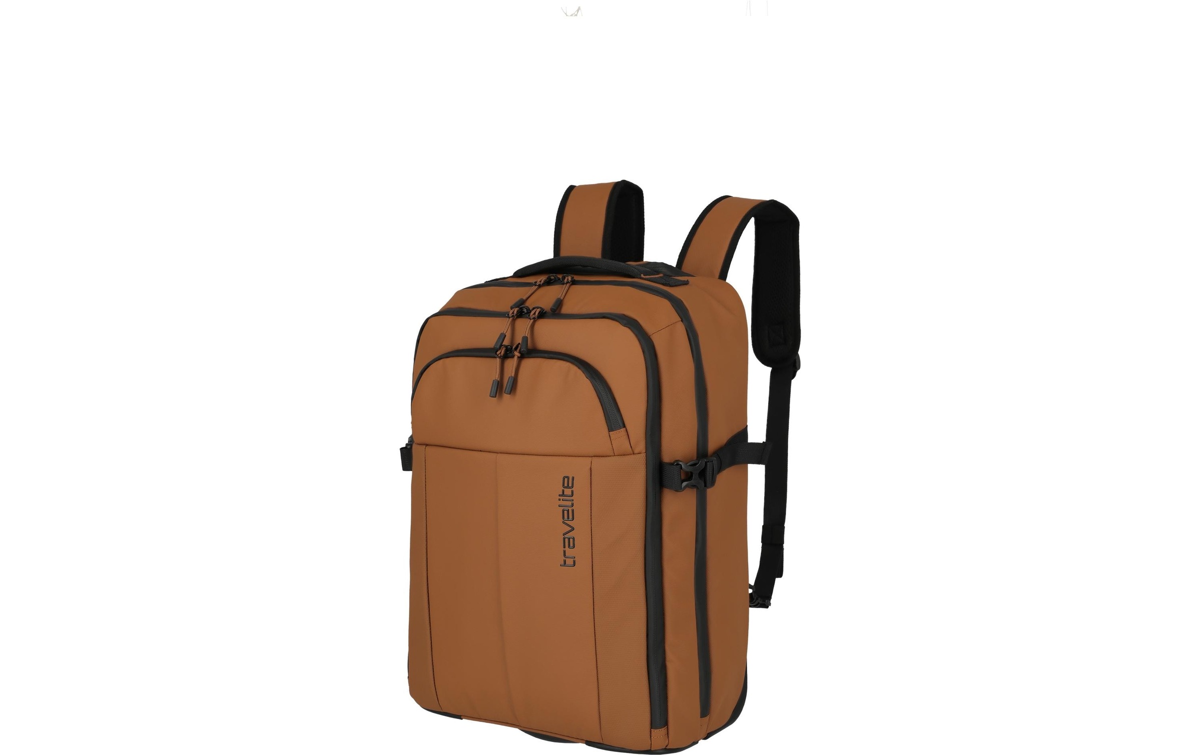 travelite Trolley »BRIIZE Backpack L 27 l« 27 litre 2 Rollen