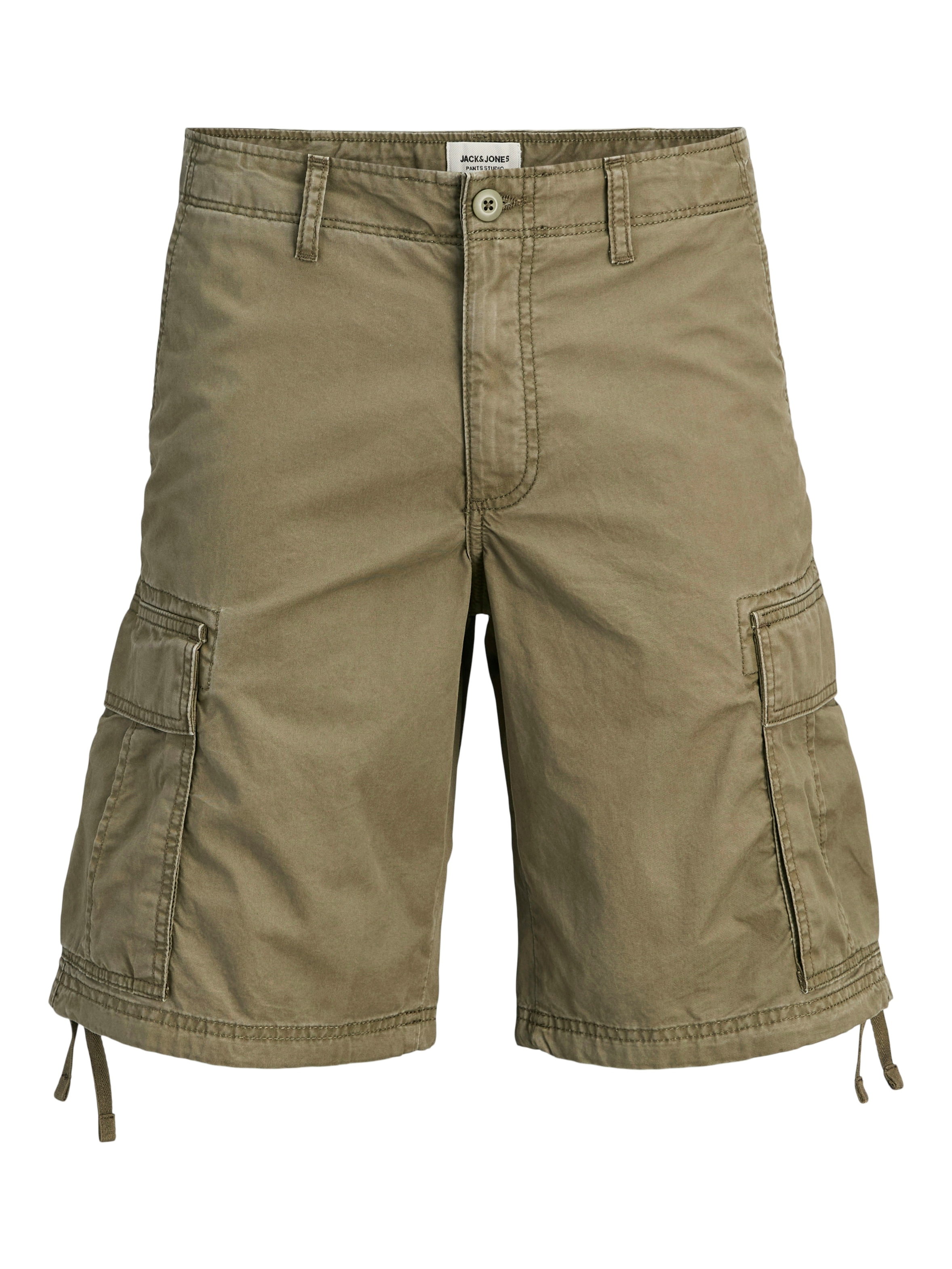 Image of Jack & Jones PlusSize Cargoshorts "JPSTCOLE FRANK CARGO SHORT MID SN PLS" mit Taschenbändern