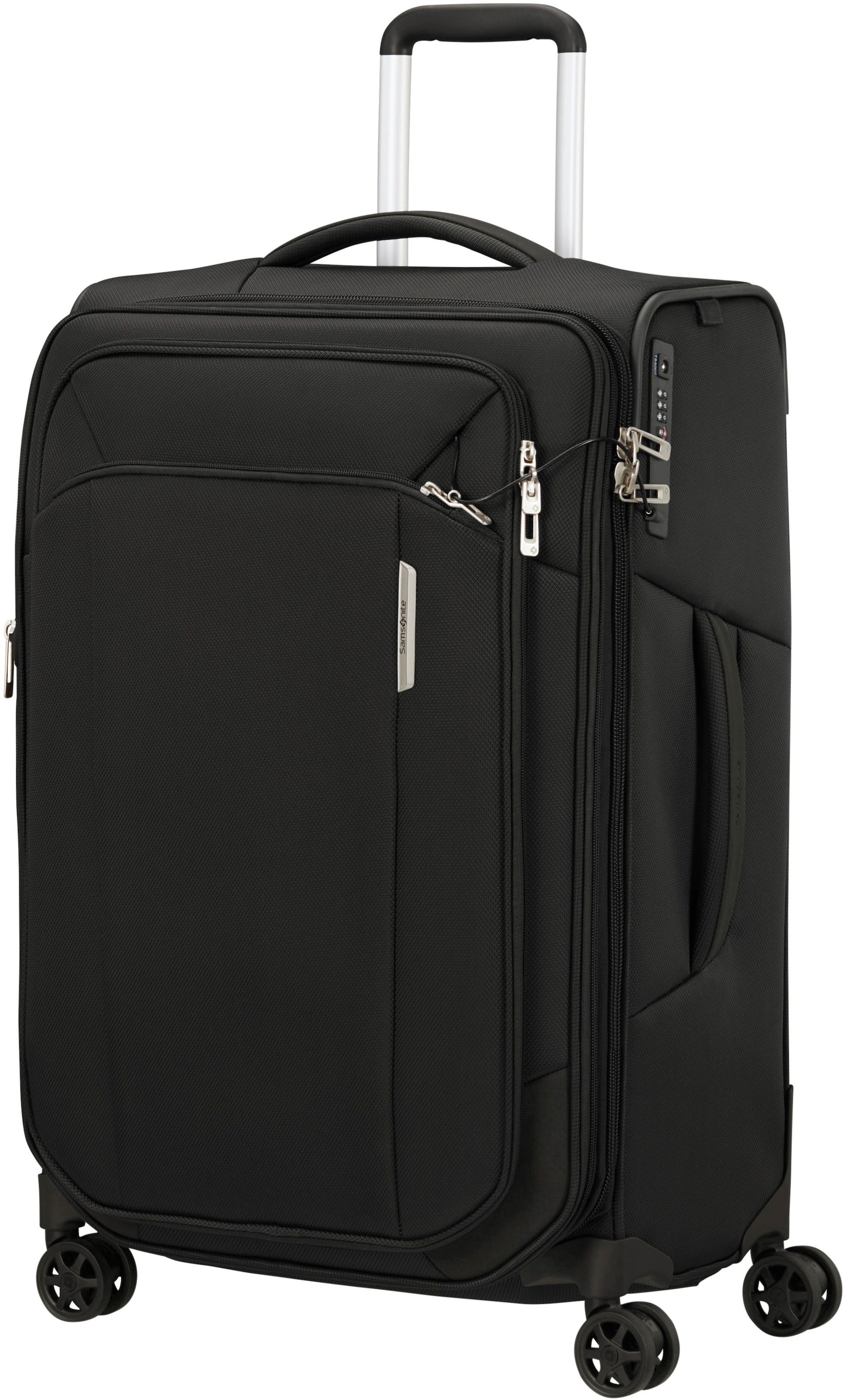 Samsonite Weichgepäck-Trolley »RESPARK exp, verschiedene Grössen und Farben«, 4 Rollen, Reisekoffer Aufgabegepäck Reisegepäck mit Volumenerweiterung