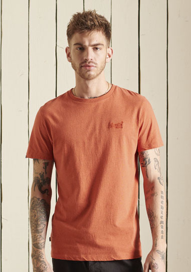 Rundhalsshirt »VINTAGE LOGO EMB TEE«