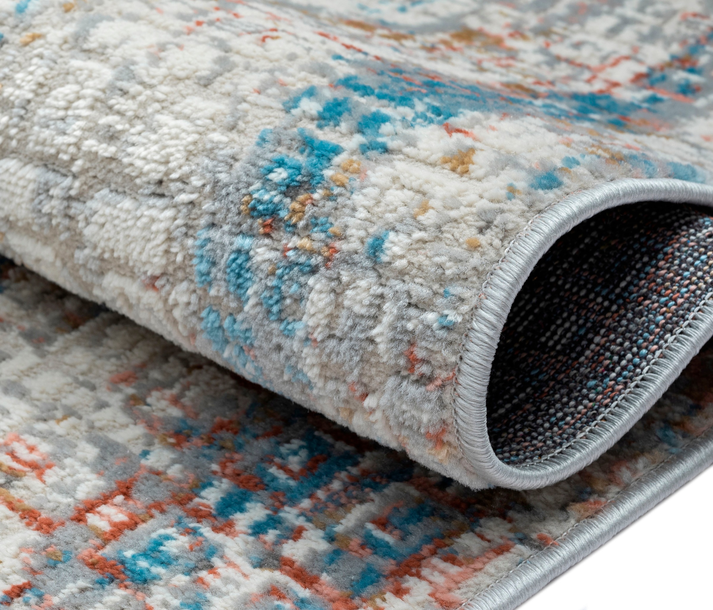 Myflair Möbel & Accessoires Teppich »My Look« rechteckig 8 mm Höhe Kurzflor, Ethno-Design, besonders weich durch Microfaser