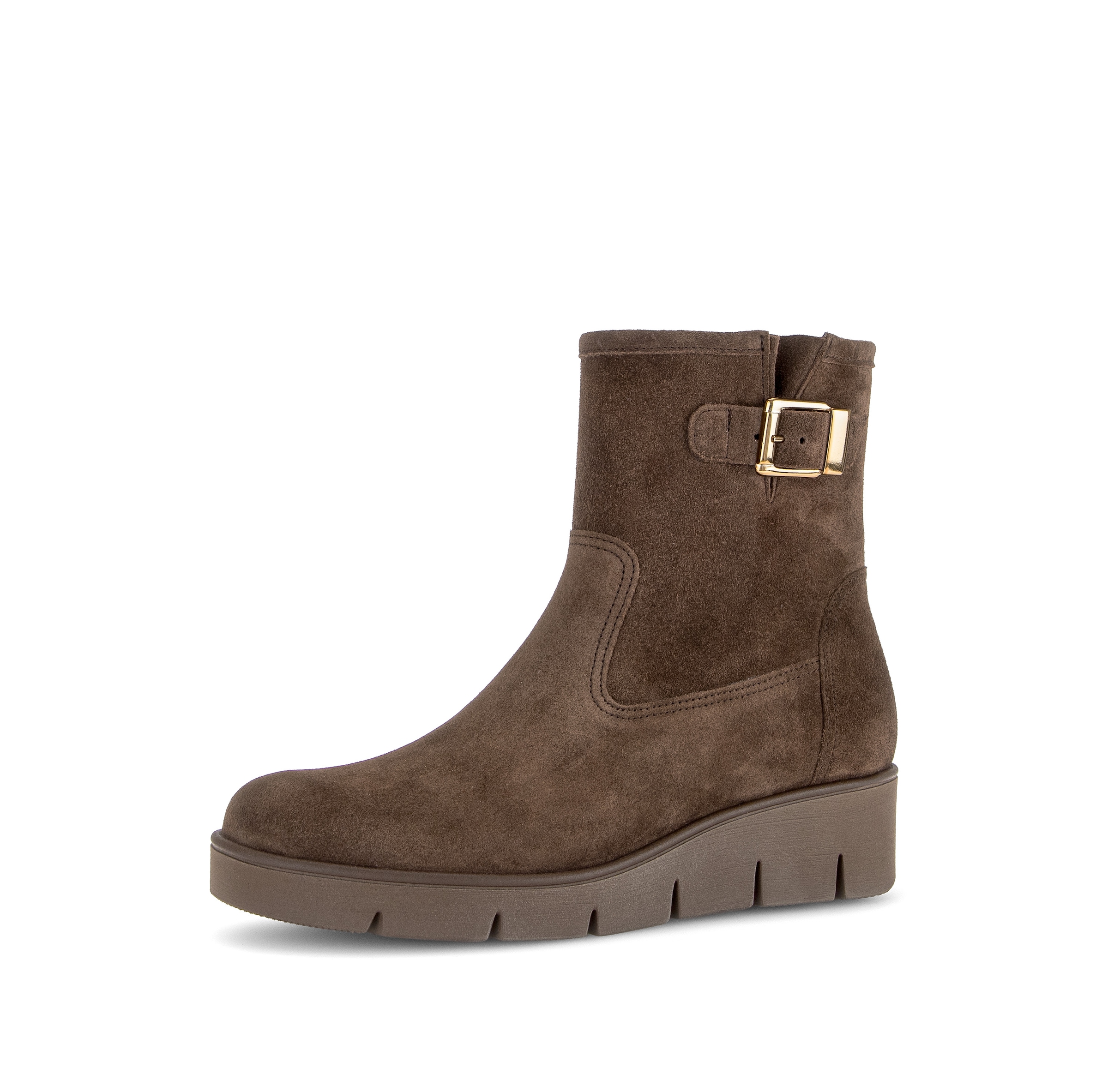 Image of Gabor Stiefelette Keilabsatz, Boots mit modischer Zierschnalle