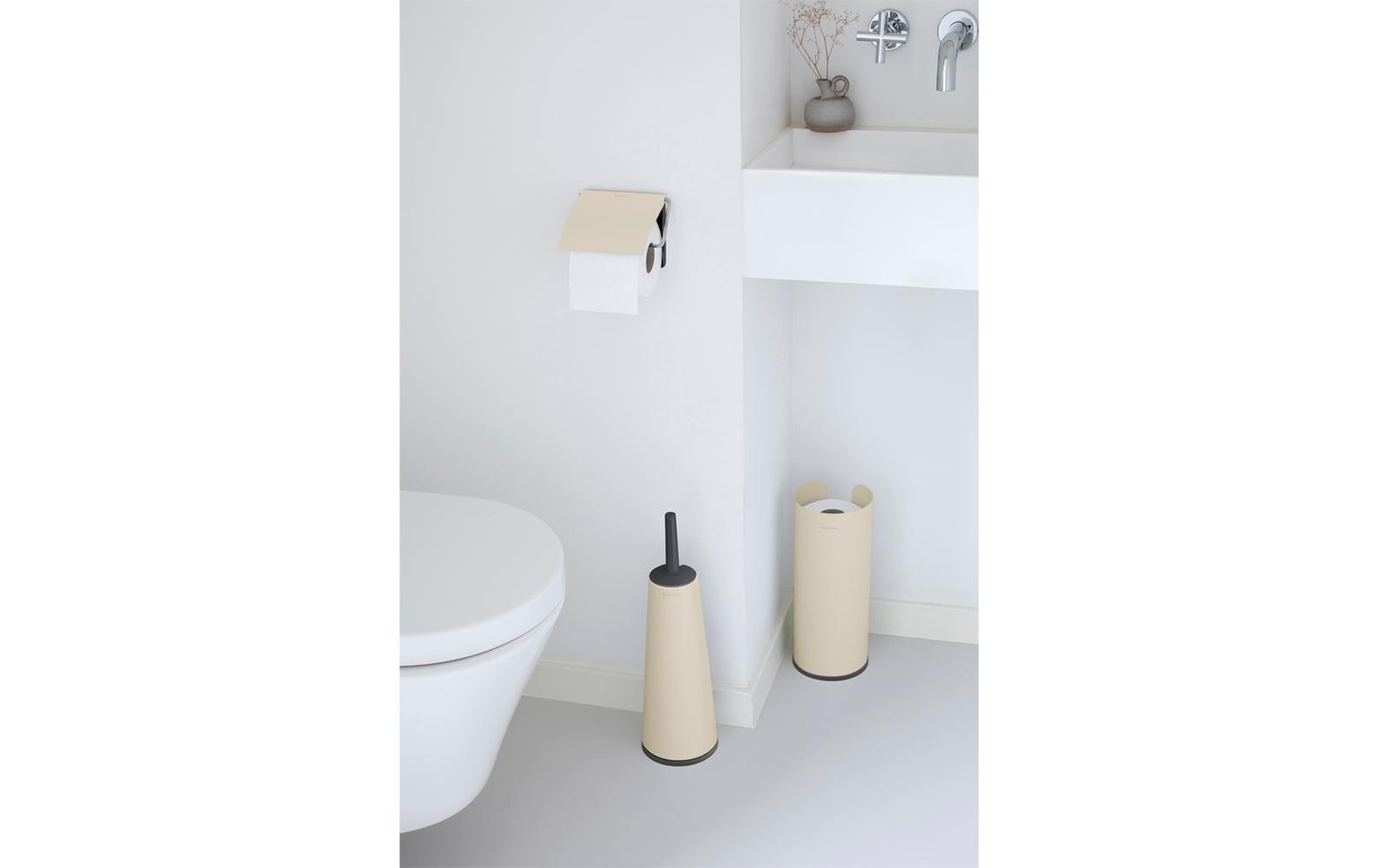 Brabantia WC-Garnitur »Set ReNew Beige«, aus Kunststoff