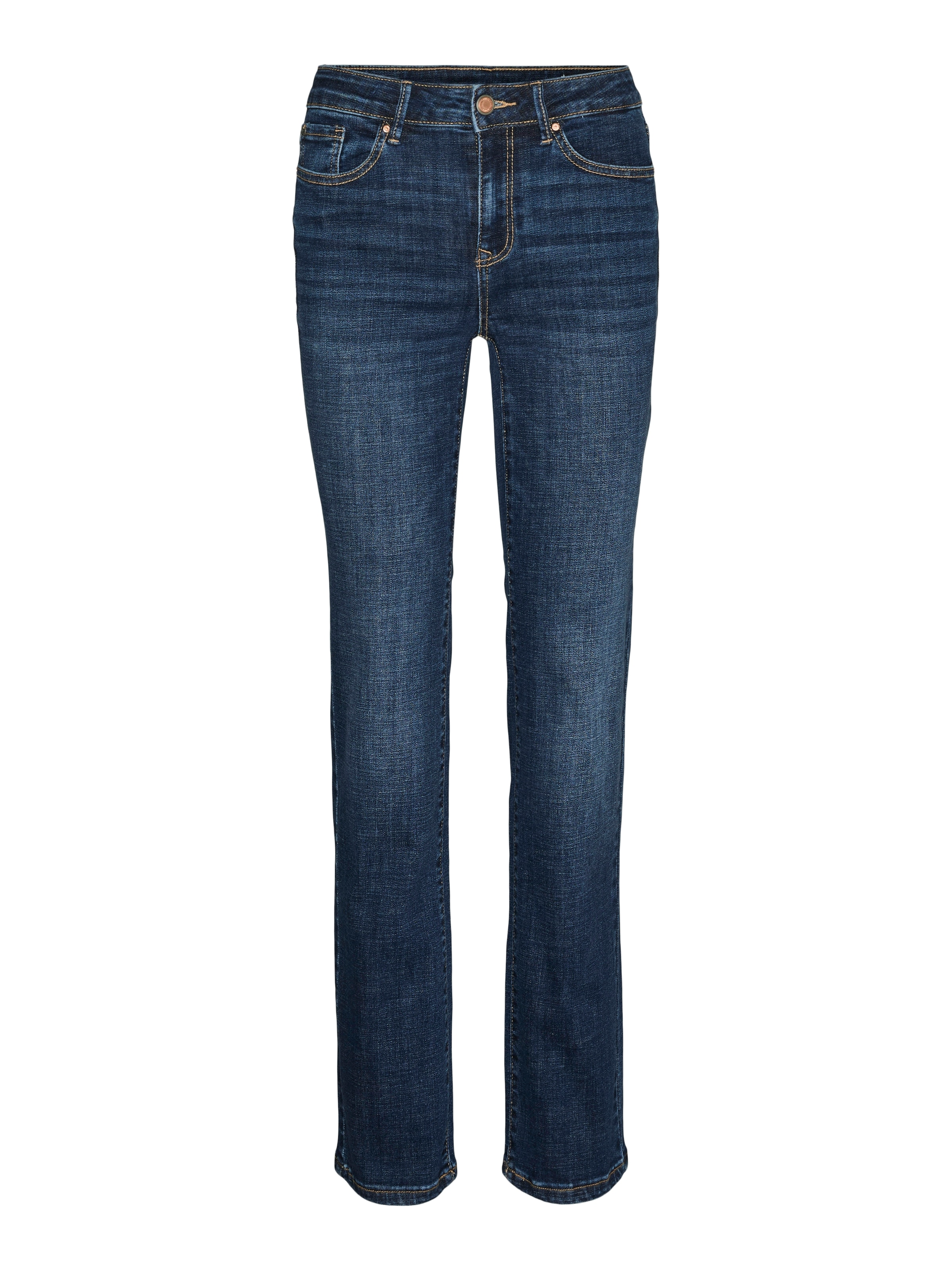 Vero Moda Straight-Jeans »VMFLASH MR STRAIGHT JEANS LI3300 GA NOOS«