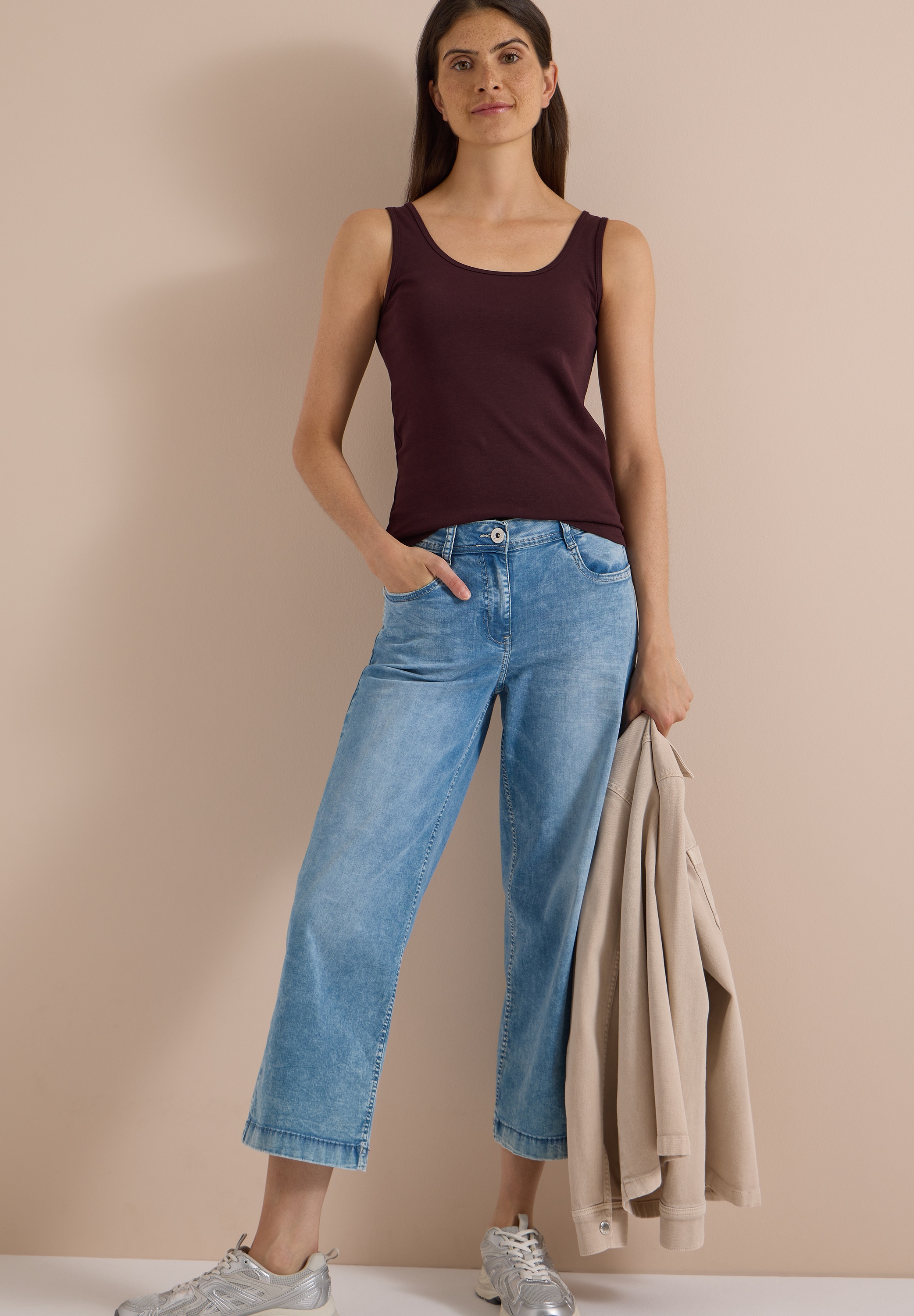 Cecil Haut de chemise »Style Linda« in Unifarbe