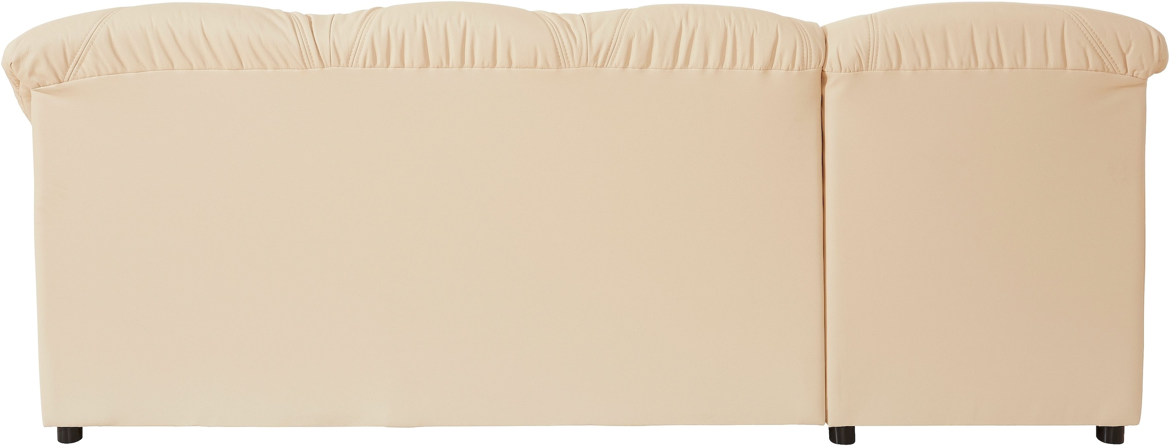 DOMO collection Ecksofa »Flores Schlafsofa, B/T/H: 233/142/86 cm, L-Form«, wahlweise mit Bettfunktion, wahlweise mit Federkern, auch in Leder