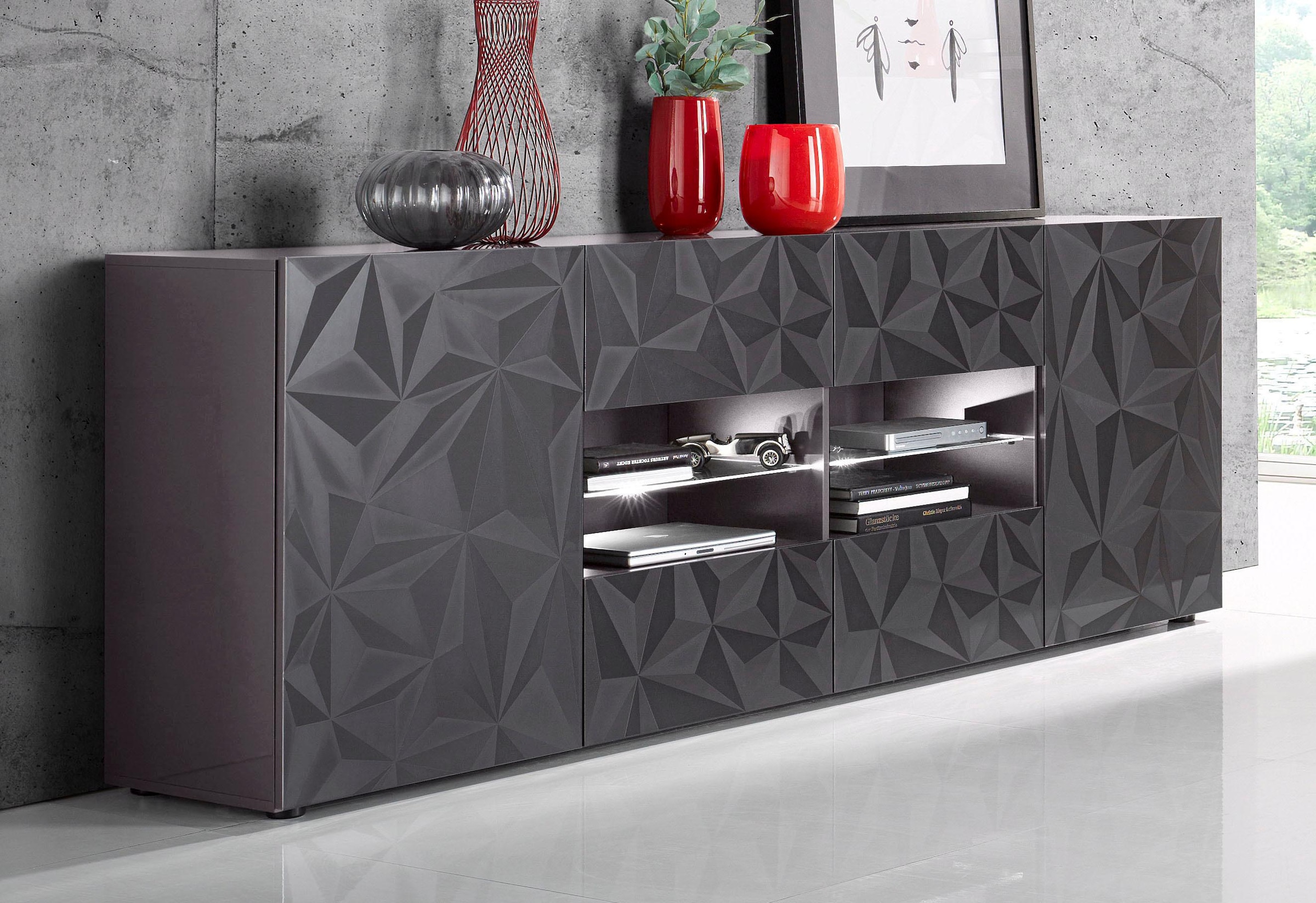 INOSIGN Sideboard »Prisma«, Breite 241 cm