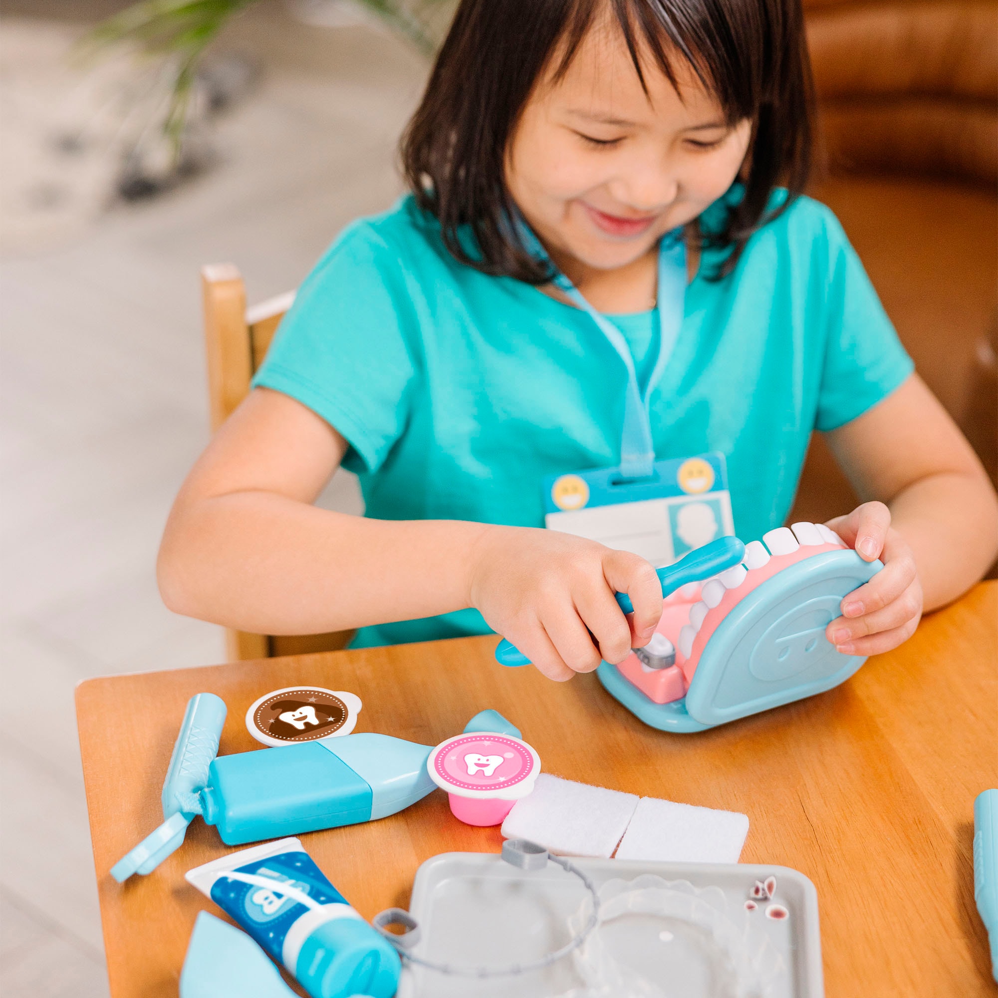 Spin Master Mallette de médecin jouet »Melissa & Doug Super Smile Zahnarzt-Spielset«