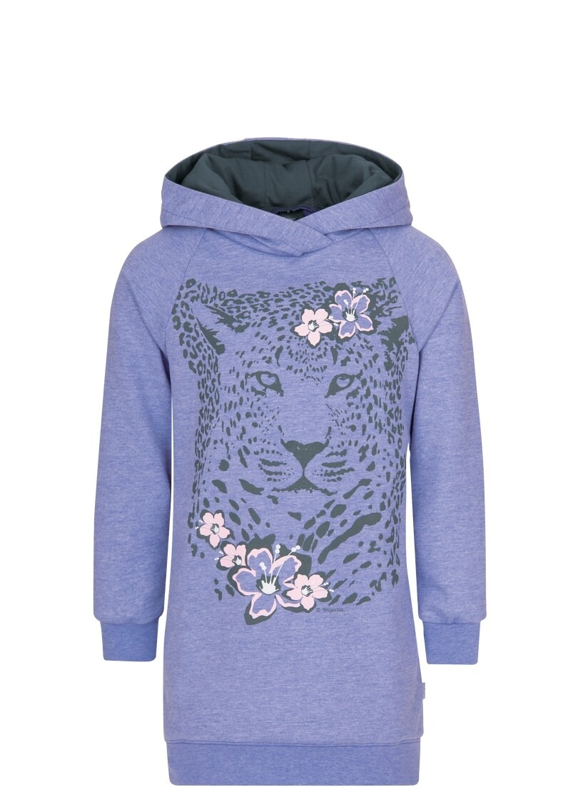 Image of Trigema Sweatkleid, mit Kapuze und Animal Print bei Ackermann Versand Schweiz