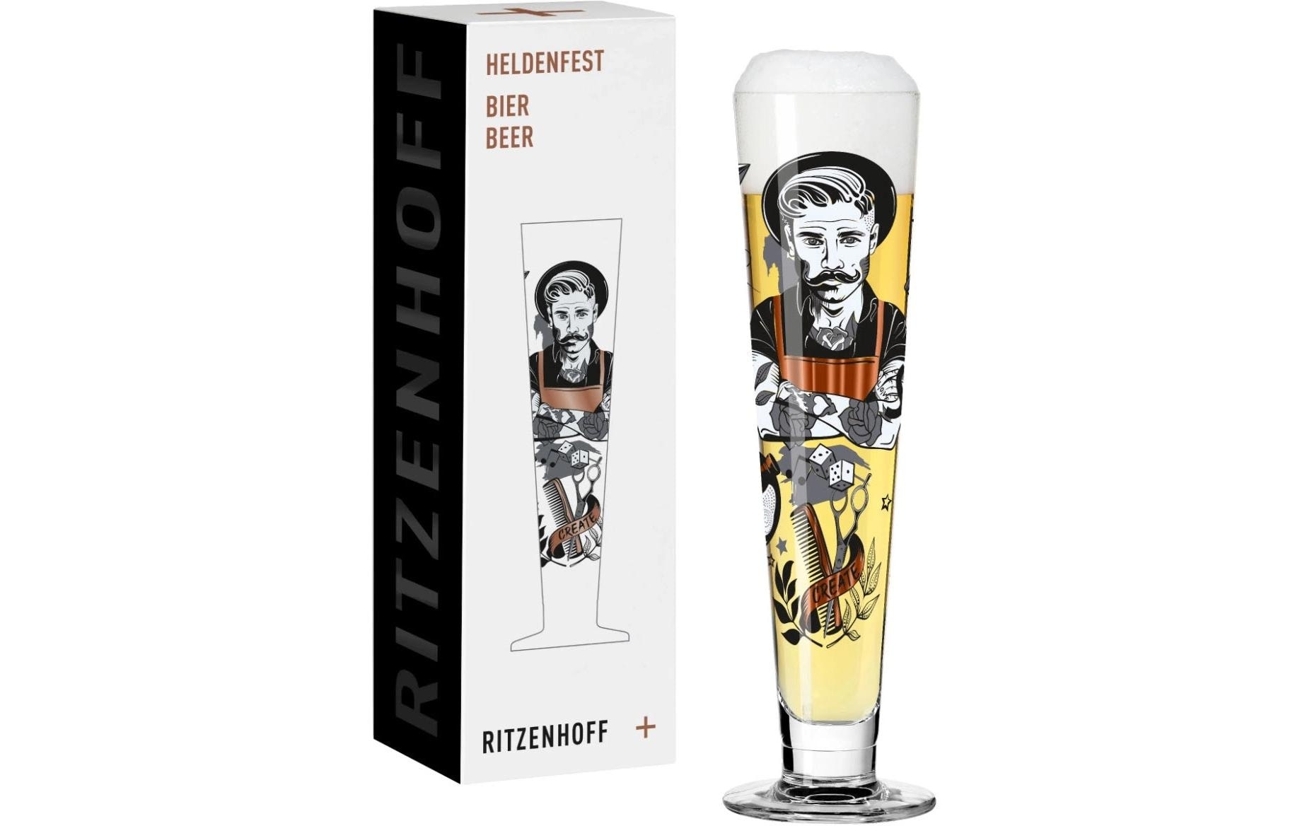 Ritzenhoff Bierglas »Heldenfest No 9. 385 ml, 1 Stück«