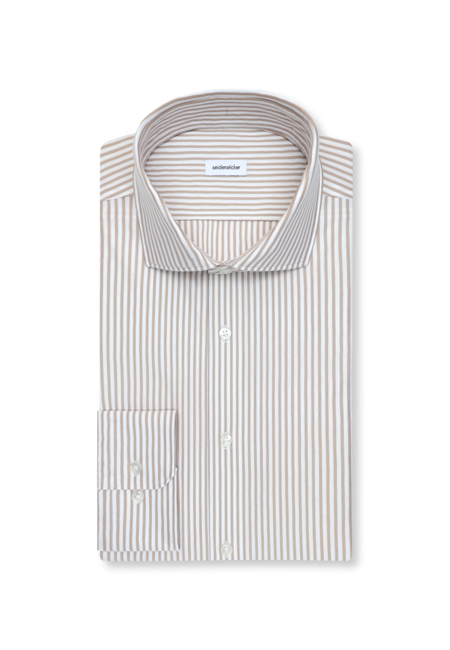 seidensticker Businesshemd »Schwarze Rose« Slim 1/1 Kentkragen Gestreift