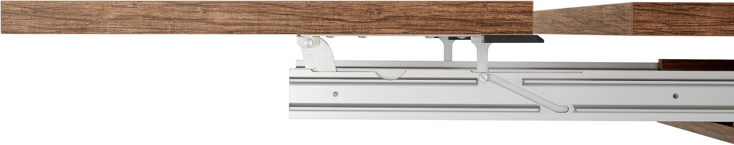 Mäusbacher Esstisch »Komfort Tisch TOPSELLER!«, (OTTOs Choice), Mäusbacher Esstisch mit X Gestell und Bodenplatte. Breite 180-280