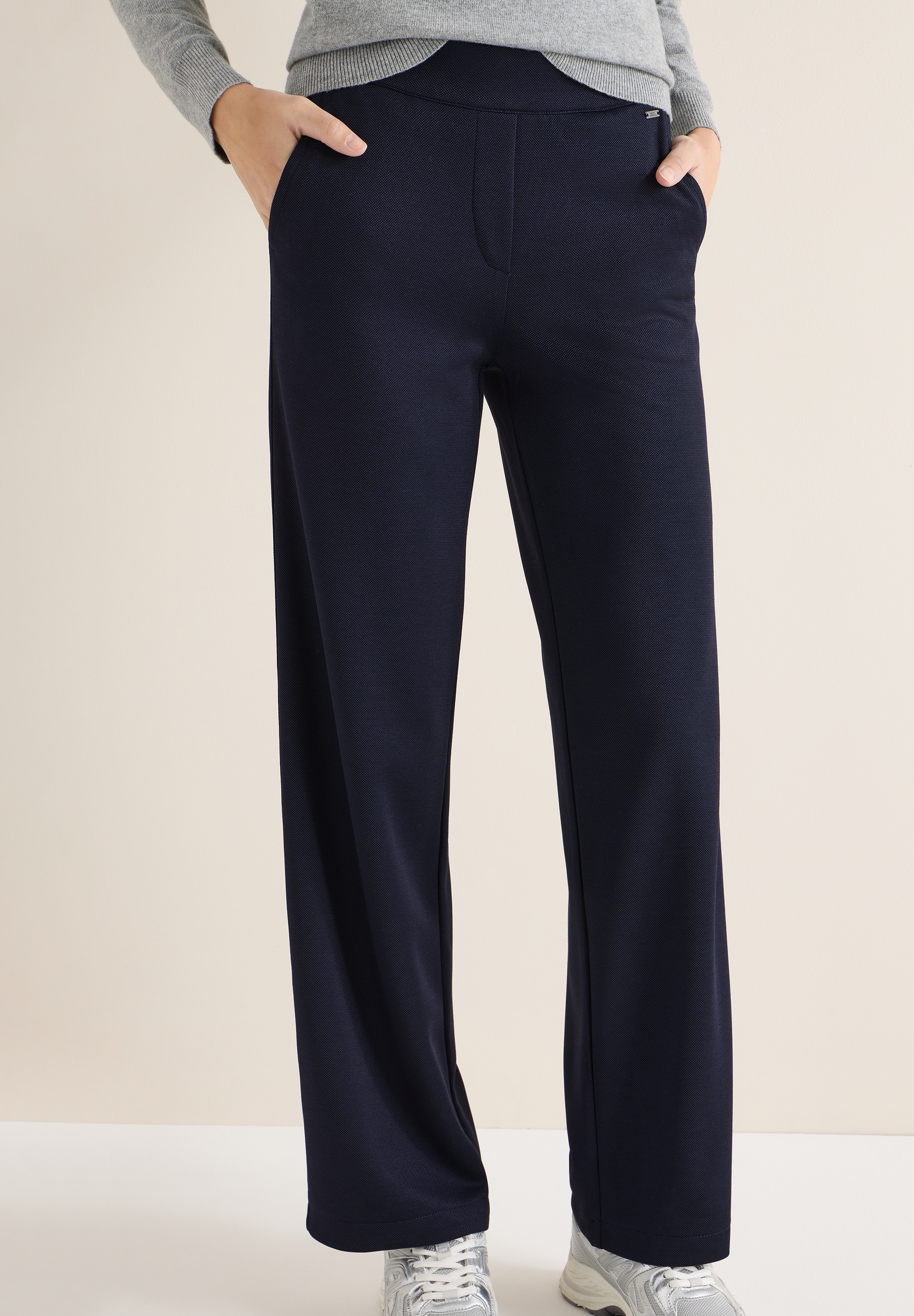 Image of Cecil Stoffhose "Style NEELE" Wide Leg