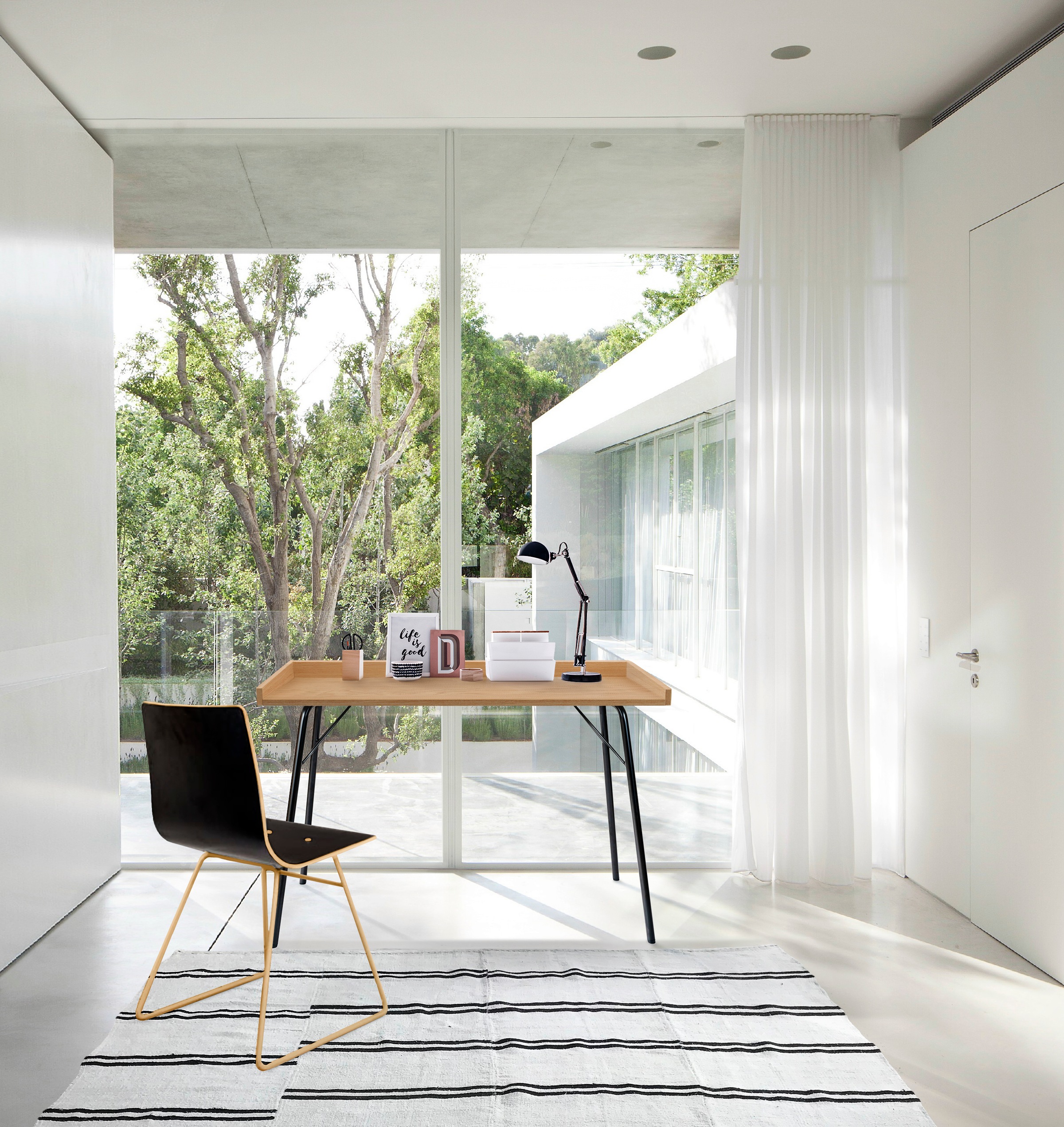 Woodman Schreibtisch »Rayburn«, im schlichten skandinavischen Design