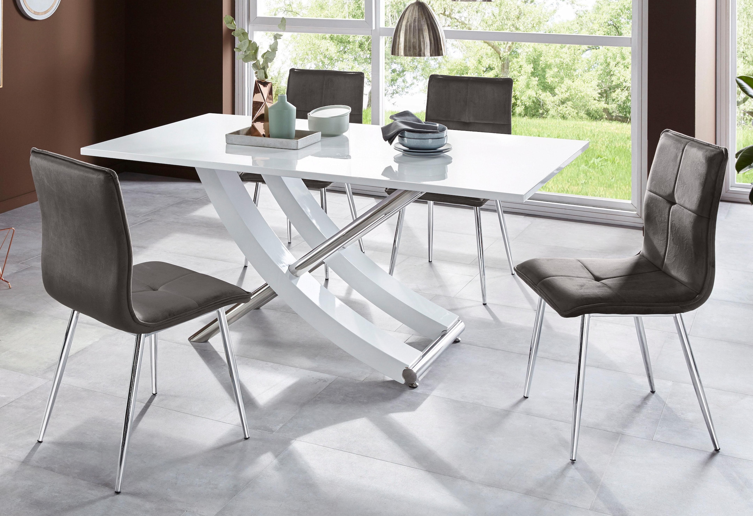 INOSIGN Esstisch »Kaleo, TOPSELLER!« Tisch, Esstisch, OTTOs Choice,  Breite 160 cm, modernes Design, stabil, Hochglanz